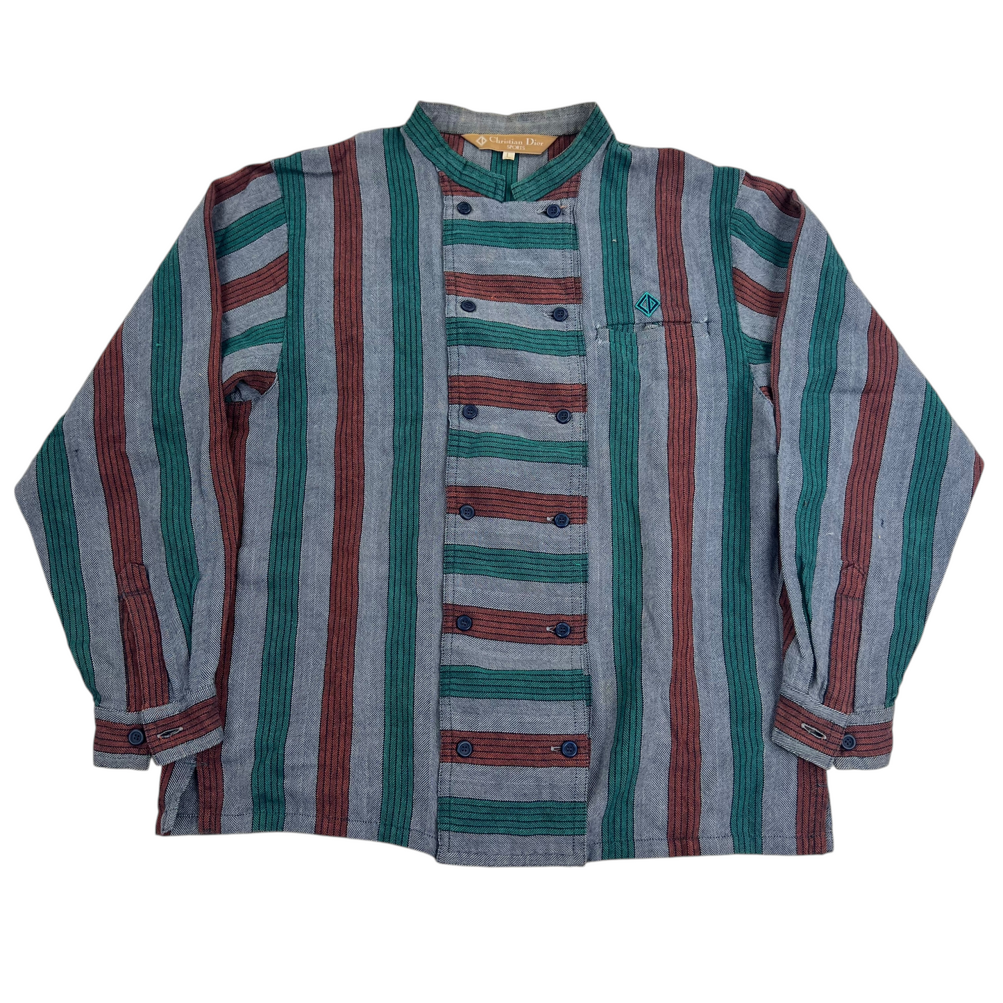 Christian Dior Button Up Longsleeve Shirt Sweater - Women L