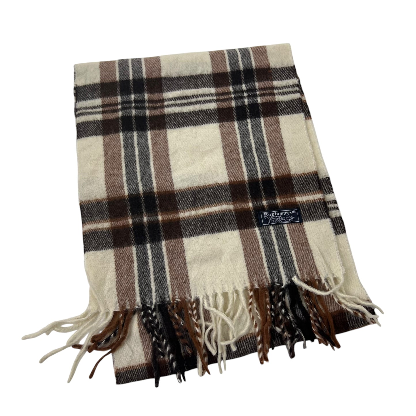 Burberry Lambswool Wool Scarf / Schal Halstuch