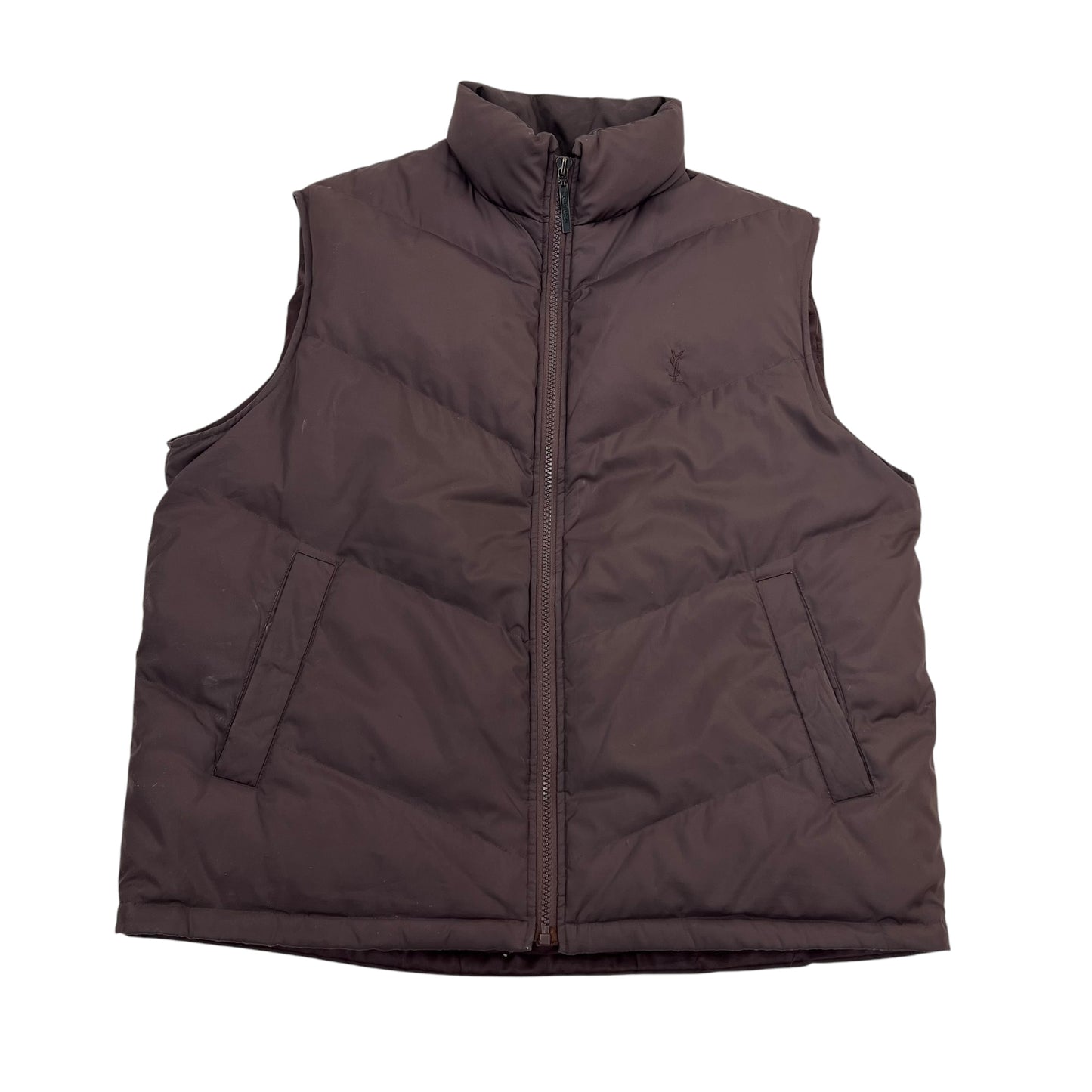 YSL Yves Saint Laurent Puffer Gilet Vest - M