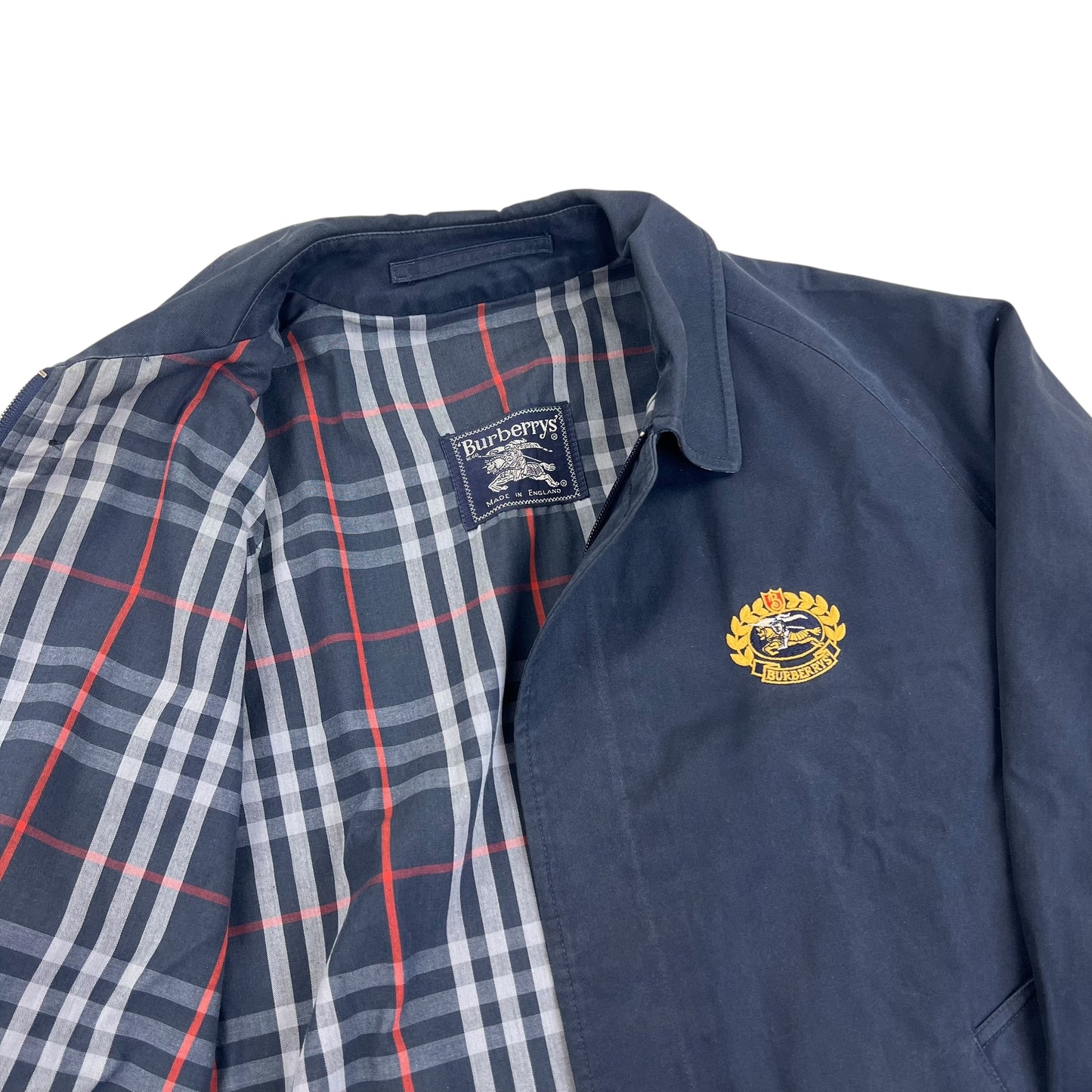 Vintage Burberry London Harrington Windbreaker - M
