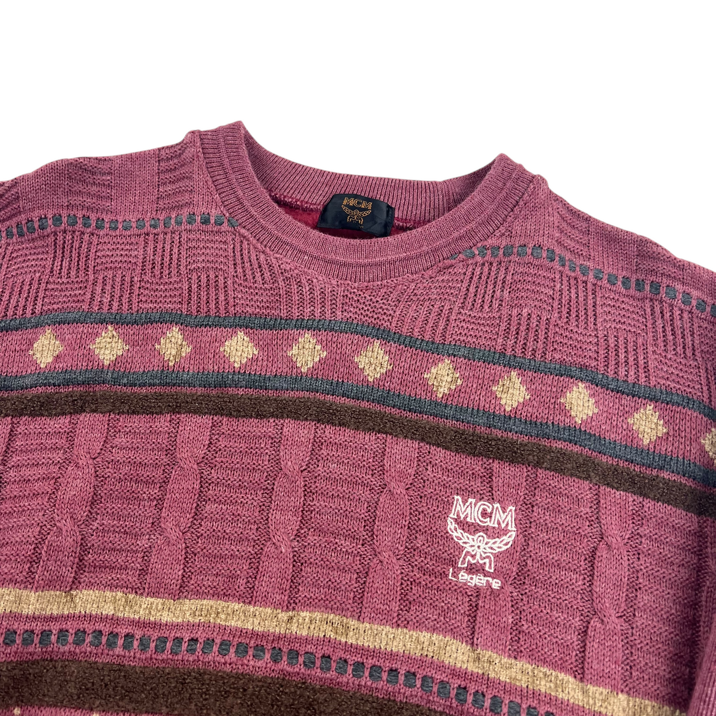 MCM 80s Legere Japan Knit Sweater - L