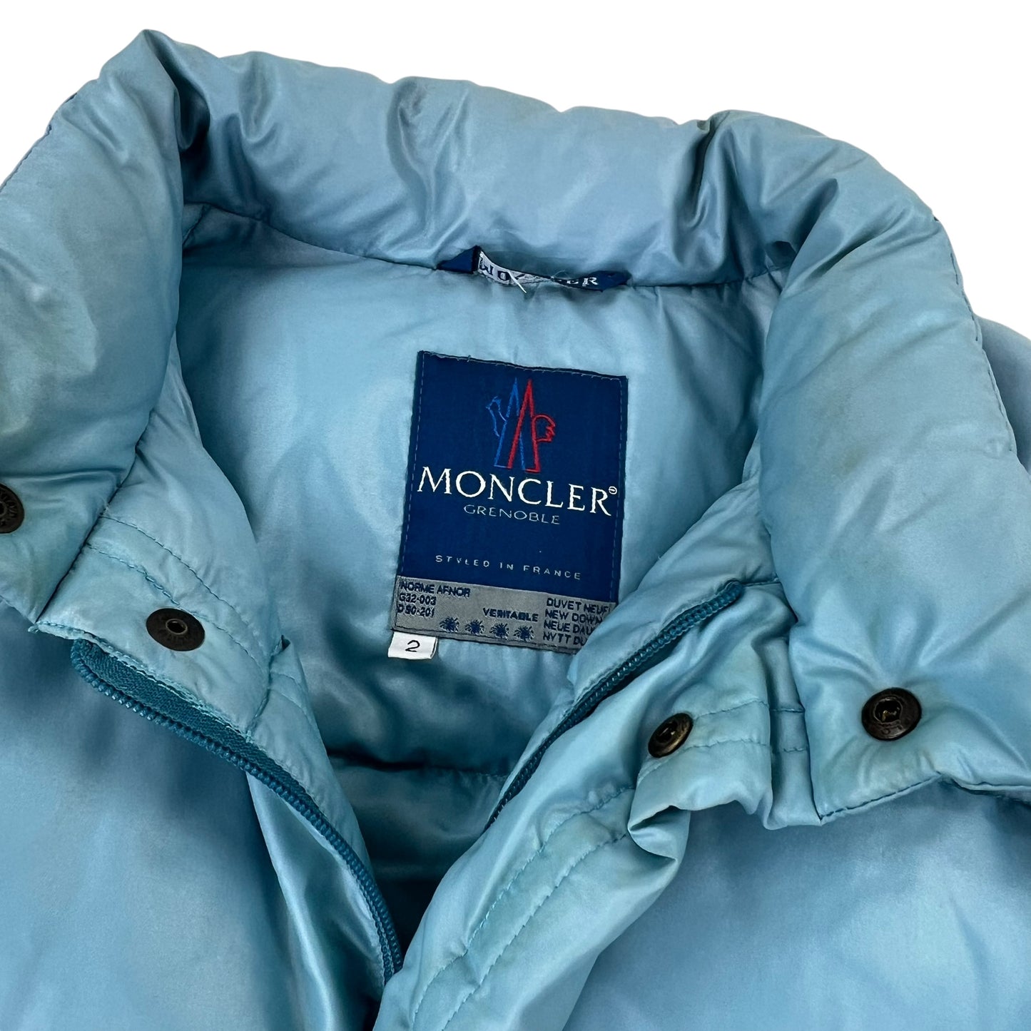 80s Vintage Moncler Puffer Jacket - Women M