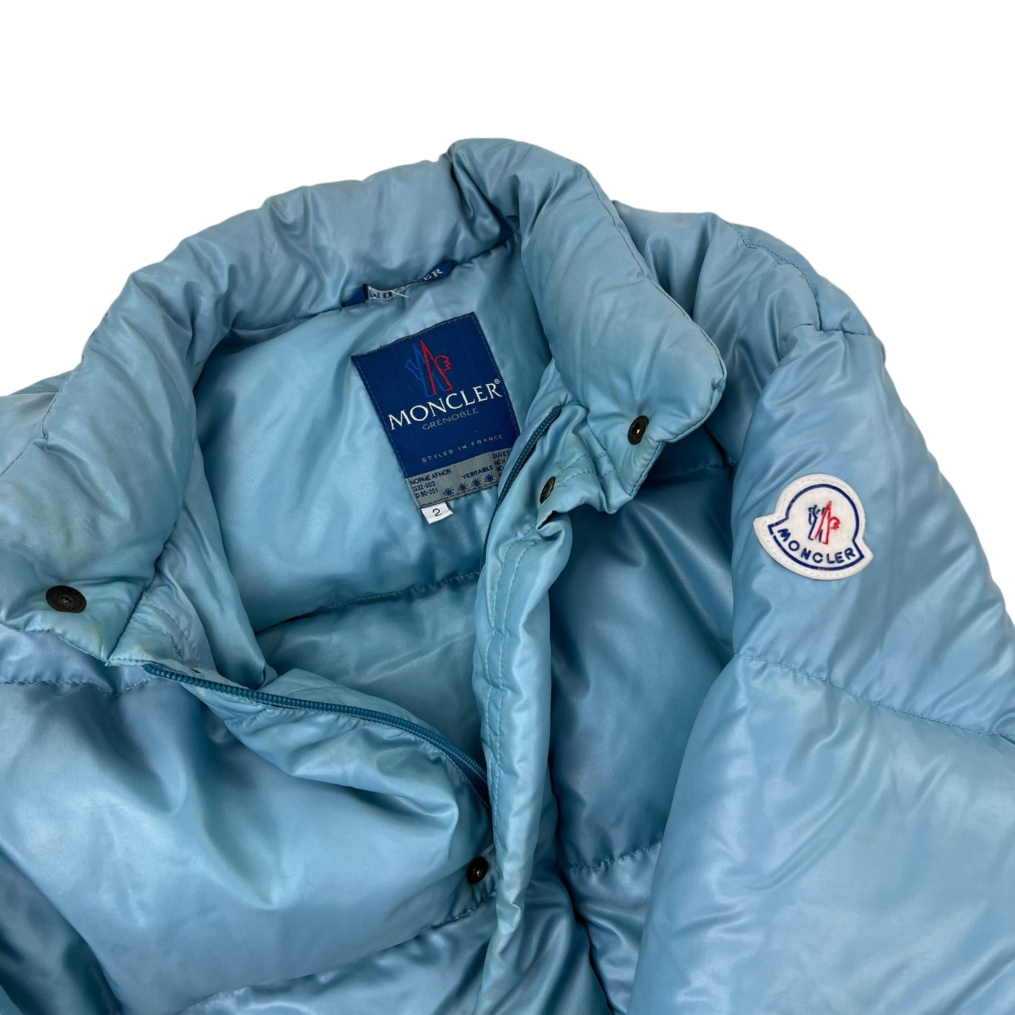 80s Vintage Moncler Puffer Jacket - Women M