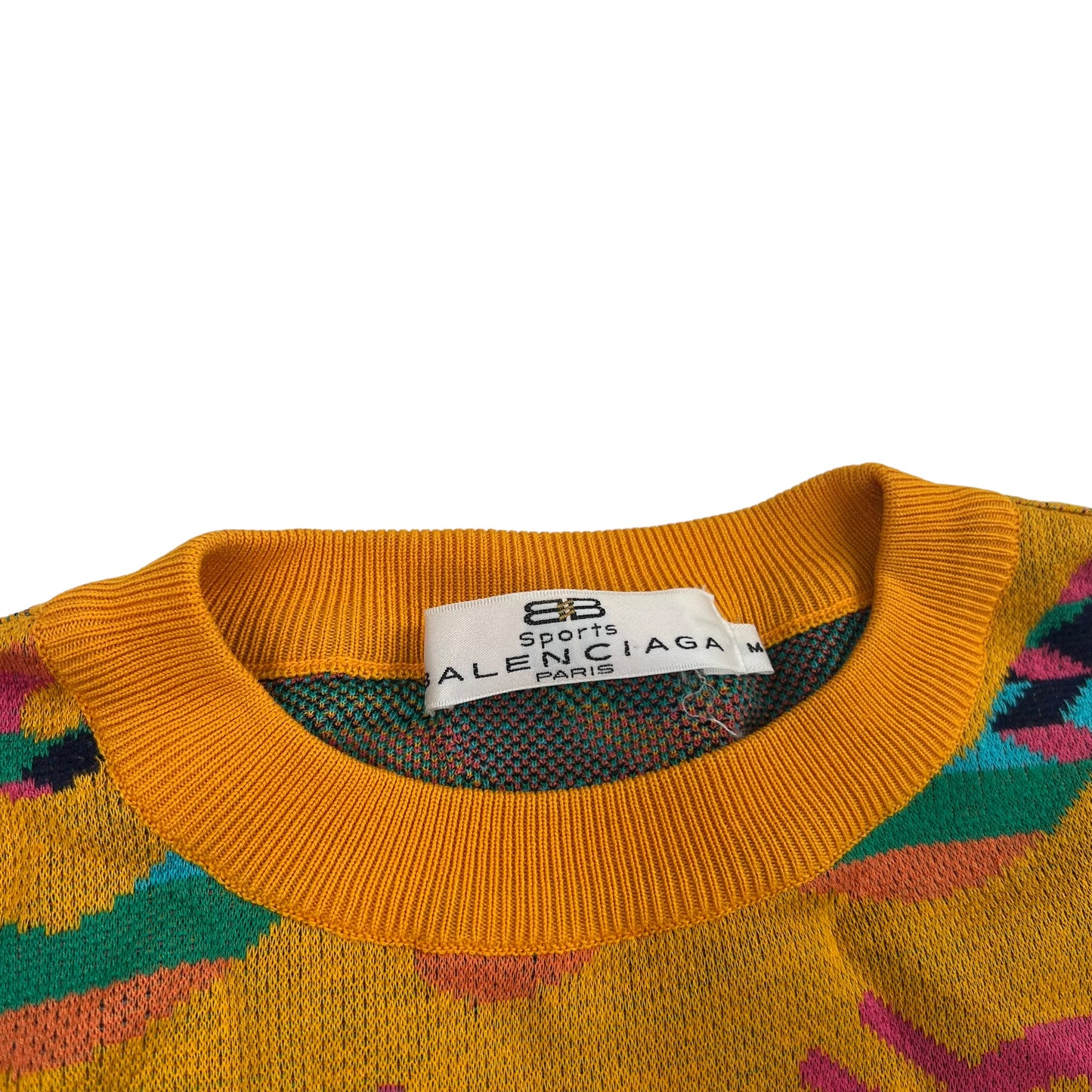 Vintage Balenciaga Sports Knit Sweater - Women M