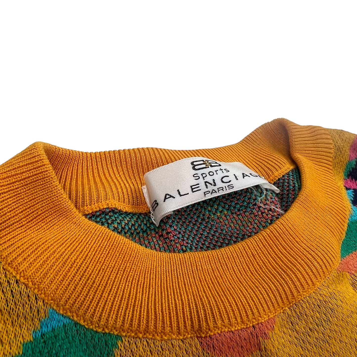 Vintage Balenciaga Sports Knit Sweater - Women M