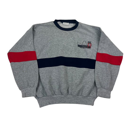 Vintage Adidas Colorblock Sweater - M