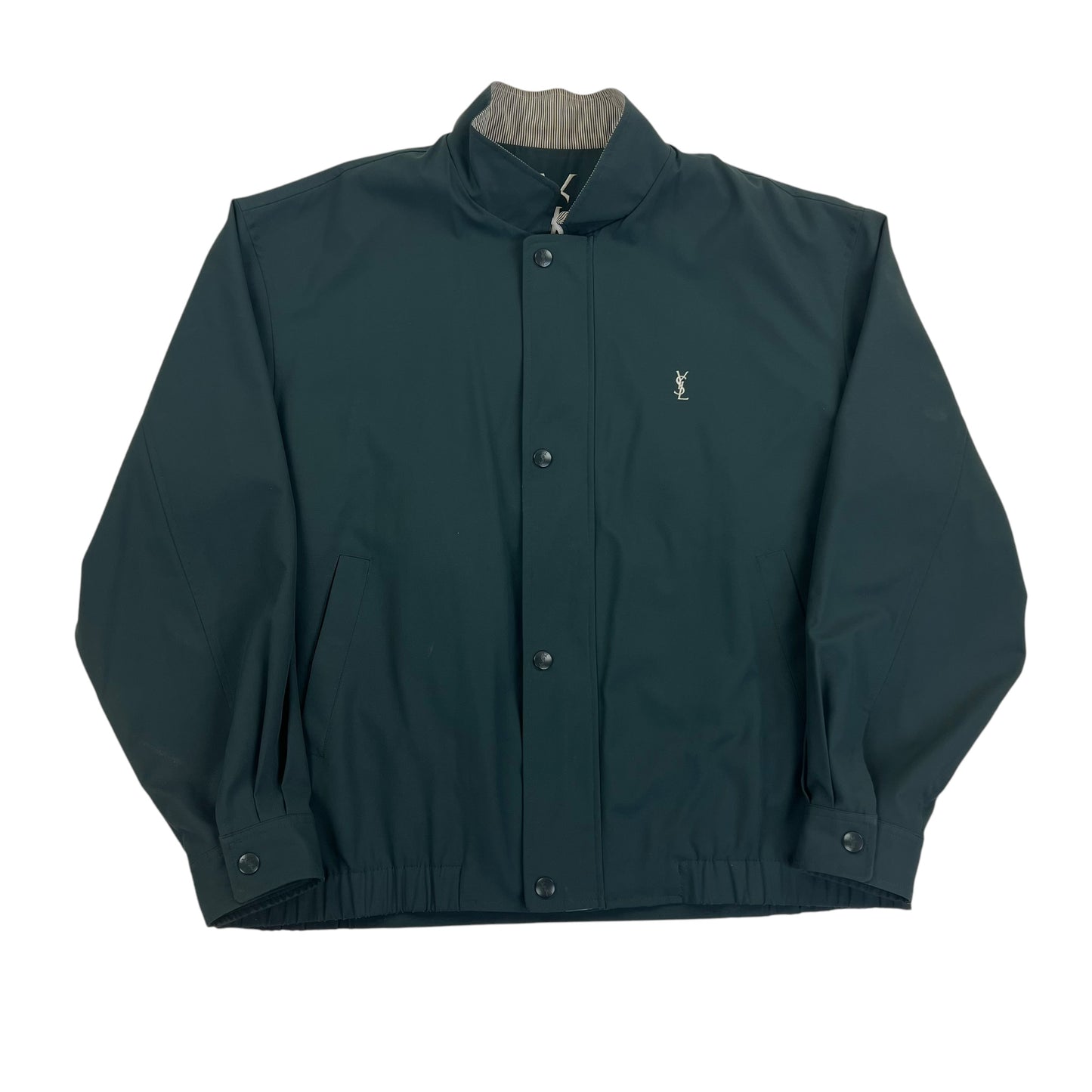 YSL Yves Saint Laurent Windbreaker Harrington Jacket - L