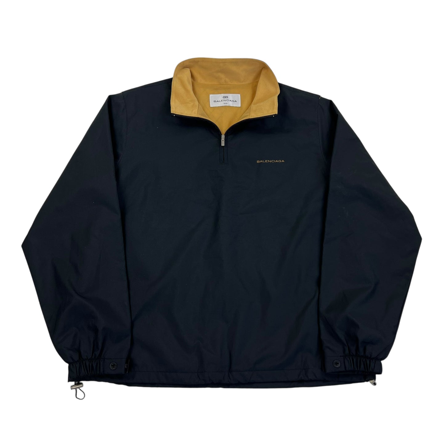 Balenciaga 1/4 Zip Windbreaker Pullover Jacket - M