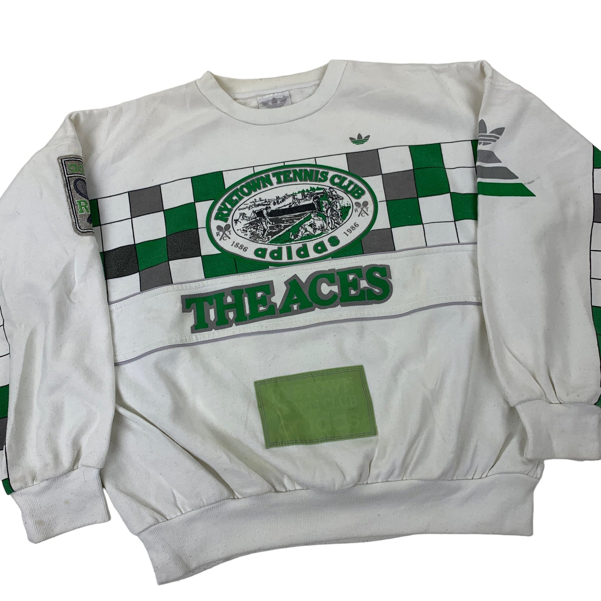 Adidas The Aces Tennis Take Off Sweater - M Sweaters Adidas coat outerwear pufferseason second hand vintage shop österreich germany deutschland angebot daunenjacke winterjacke jacke