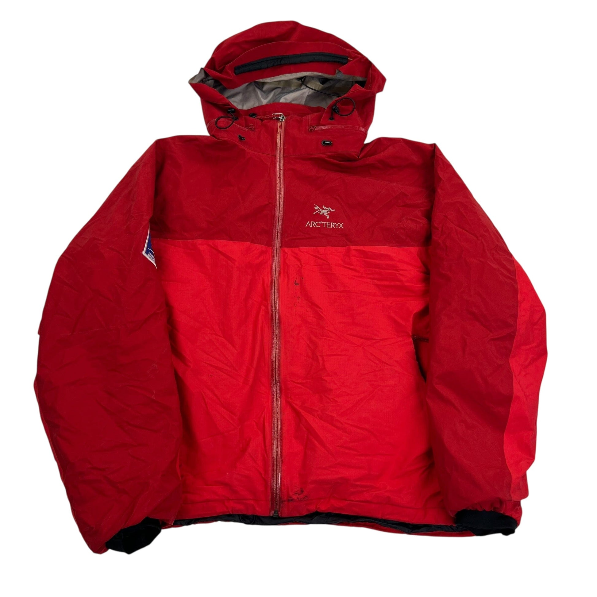 Arc'teryx Fission AR SL padded Hyprid Windstopper Jacket XL Windbreakers Arc'teryx coat outerwear pufferseason second hand vintage shop österreich germany deutschland angebot daunenjacke winterjacke jacke