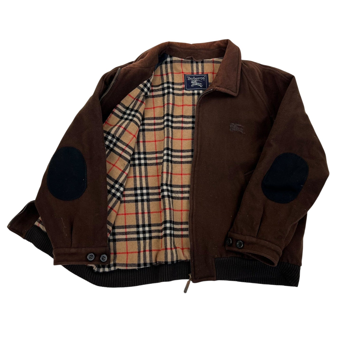 Burberry Fleece Windbreaker Harrington Jacket - L Windbreakers Burberry coat outerwear pufferseason second hand vintage shop österreich germany deutschland angebot daunenjacke winterjacke jacke