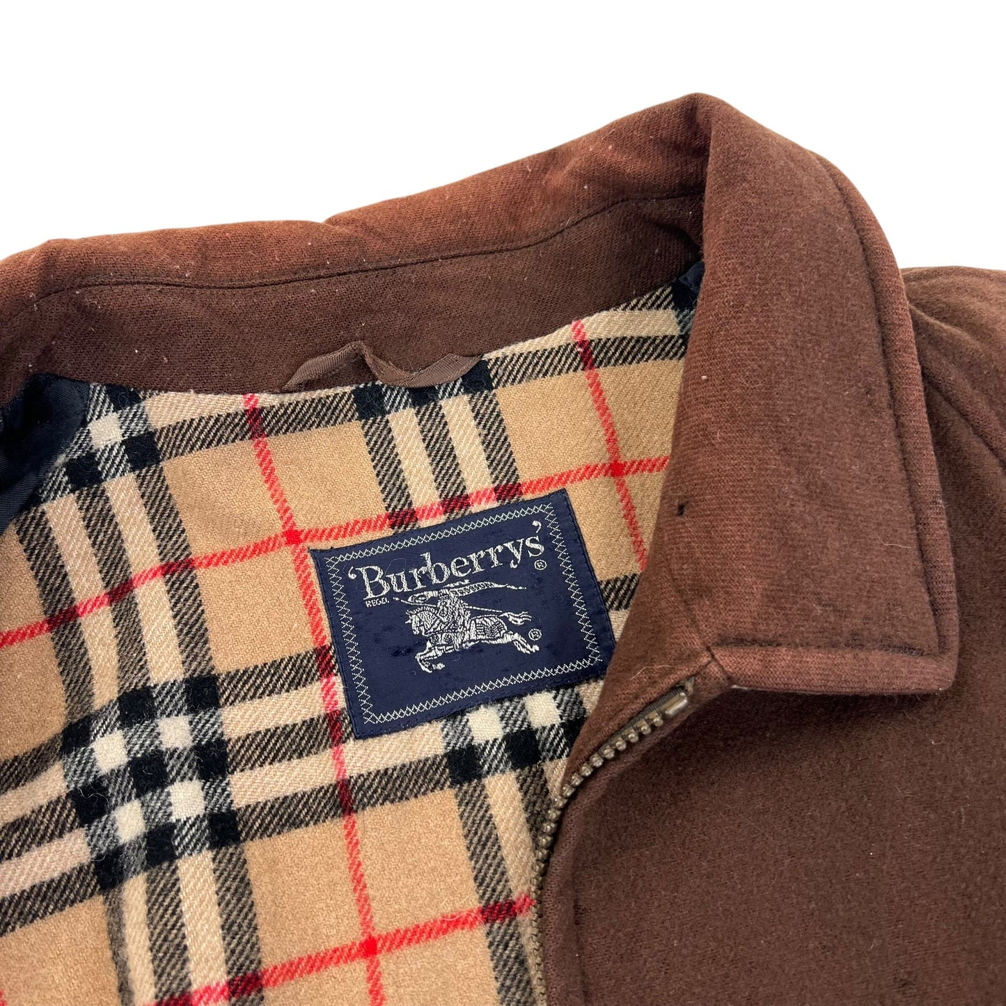Burberry Fleece Windbreaker Harrington Jacket - L Windbreakers Burberry coat outerwear pufferseason second hand vintage shop österreich germany deutschland angebot daunenjacke winterjacke jacke