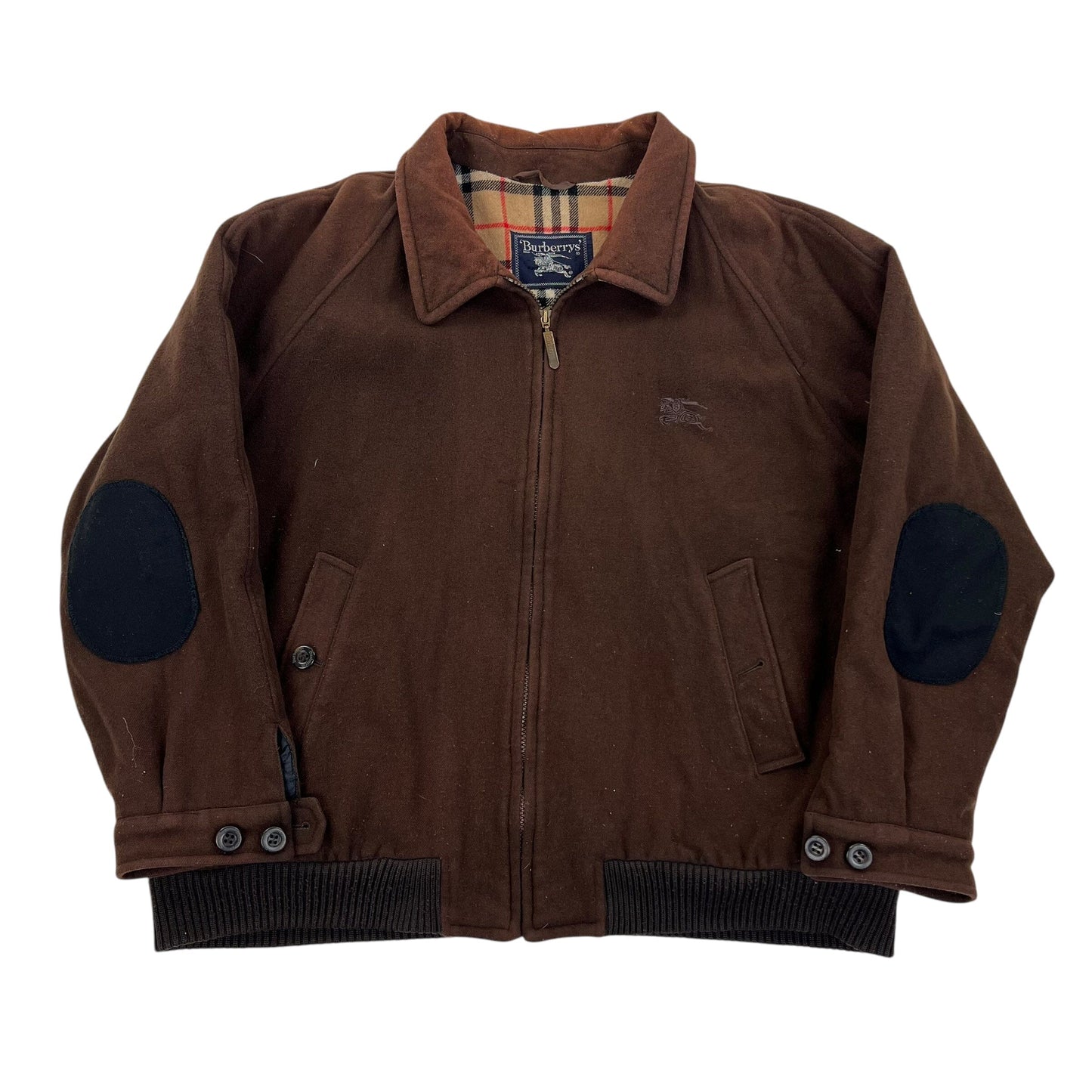 Burberry Fleece Windbreaker Harrington Jacket - L Windbreakers Burberry coat outerwear pufferseason second hand vintage shop österreich germany deutschland angebot daunenjacke winterjacke jacke