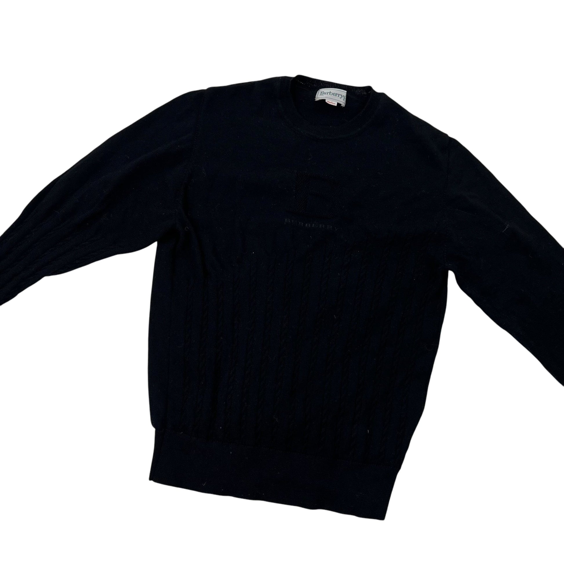 Burberry Knit Sweater - Women M pufferseason coat outerwear pufferseason second hand vintage shop österreich germany deutschland angebot daunenjacke winterjacke jacke