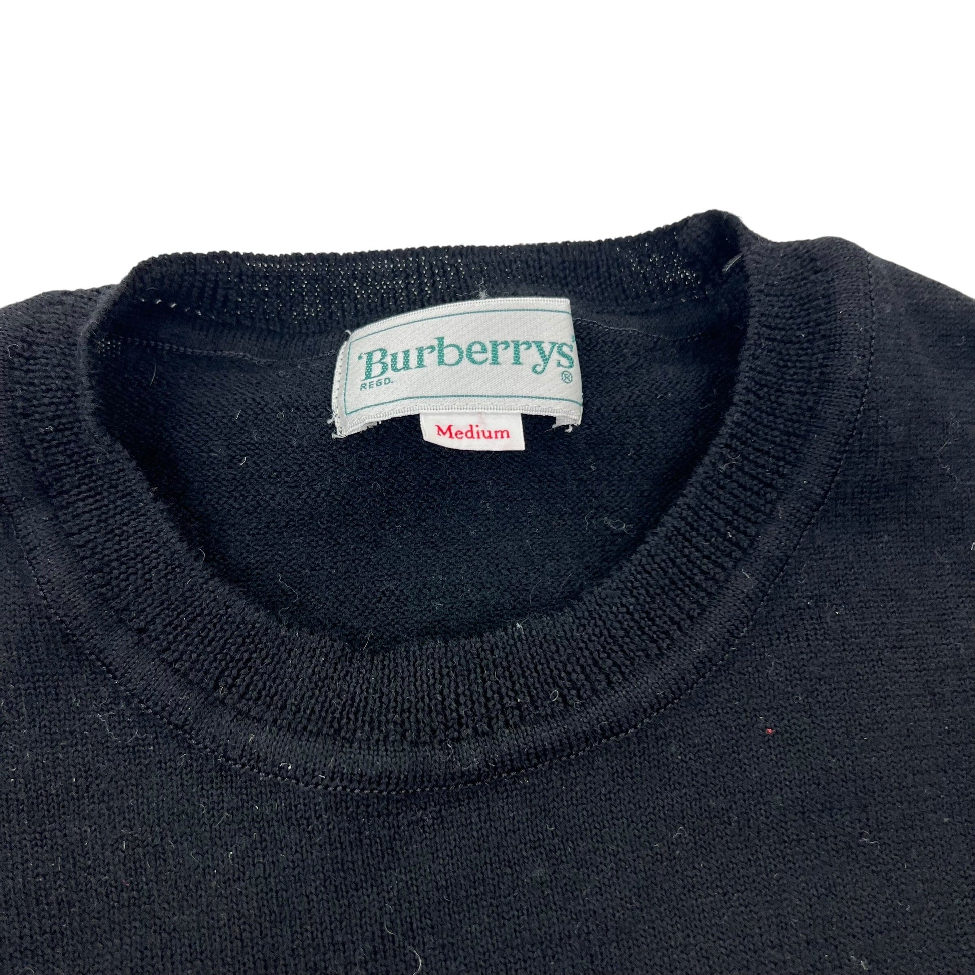 Burberry Knit Sweater - Women M pufferseason coat outerwear pufferseason second hand vintage shop österreich germany deutschland angebot daunenjacke winterjacke jacke