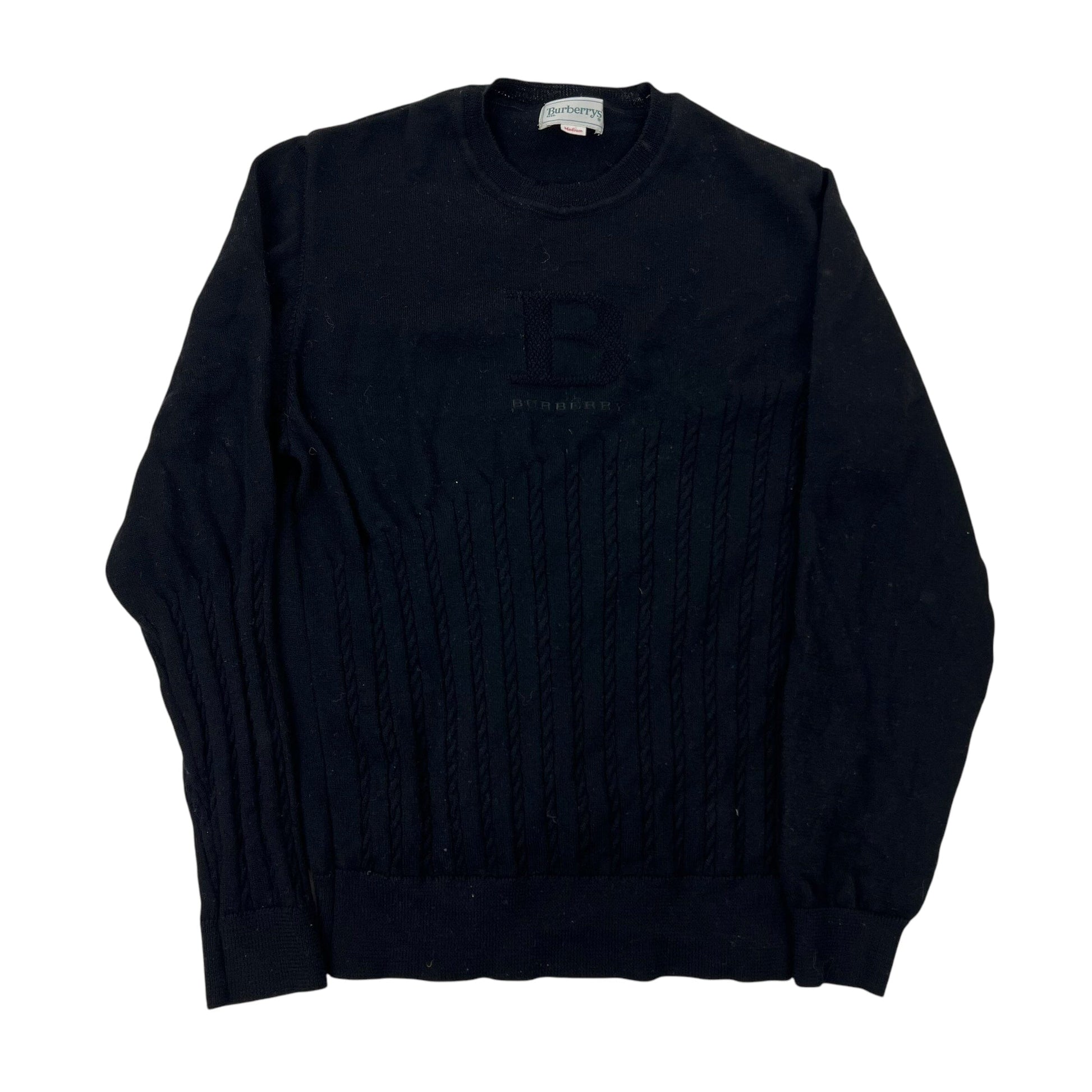 Burberry Knit Sweater - Women M pufferseason coat outerwear pufferseason second hand vintage shop österreich germany deutschland angebot daunenjacke winterjacke jacke