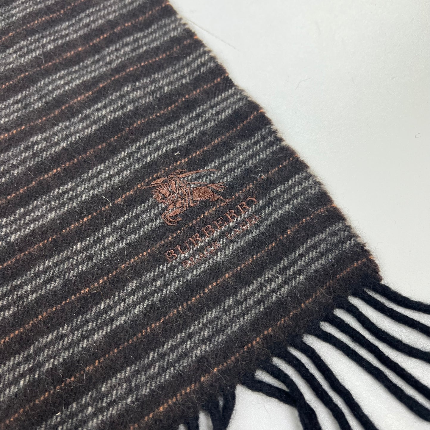 Burberry Balck Label Schal Scarf Muffler Cashmere