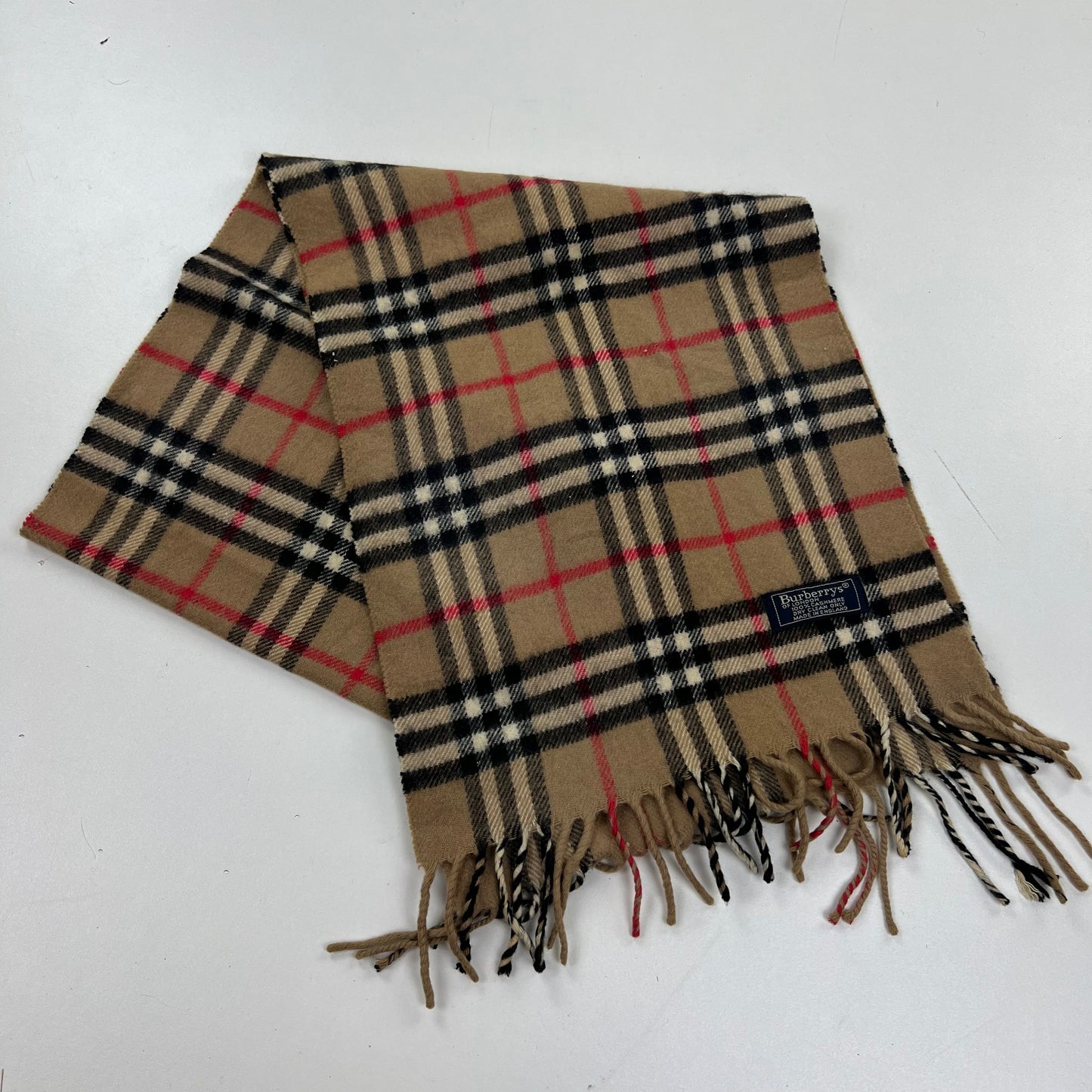 Burberry Schal Scarf Muffler Cashmere Kashmir