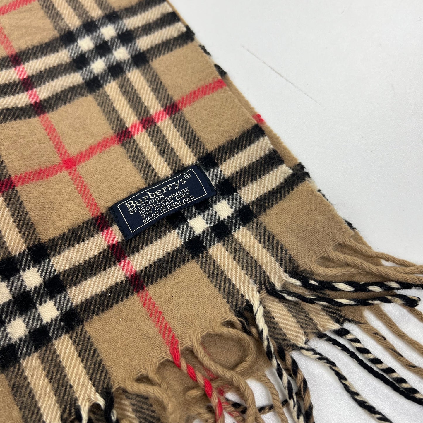 Burberry Schal Scarf Muffler Cashmere Kashmir