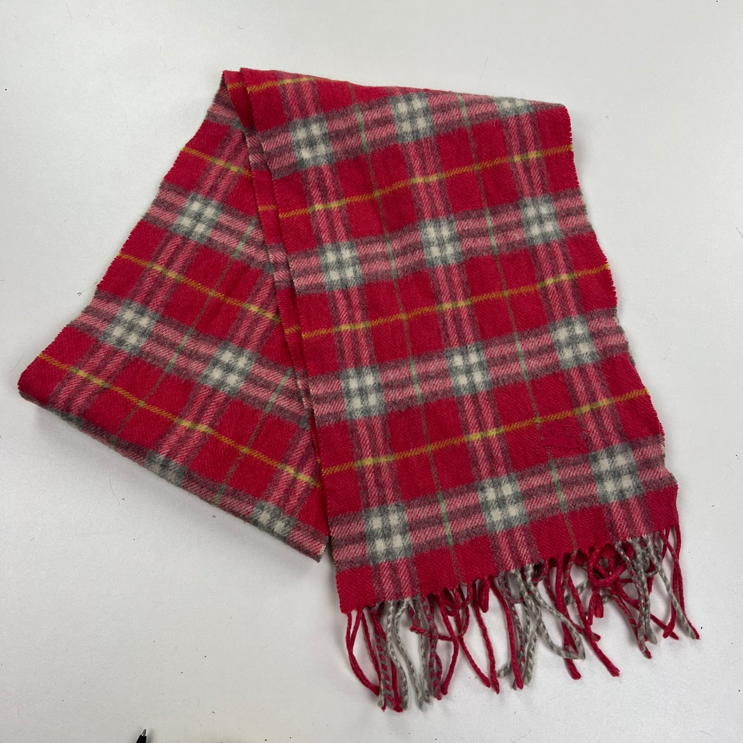 Burberry Schal Scarf Muffler Cashmere Merino Lambswool