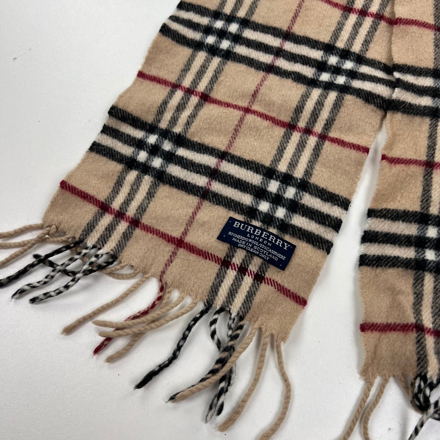 Burberry Schal Scarf Muffler Cashmere / Merino Wool