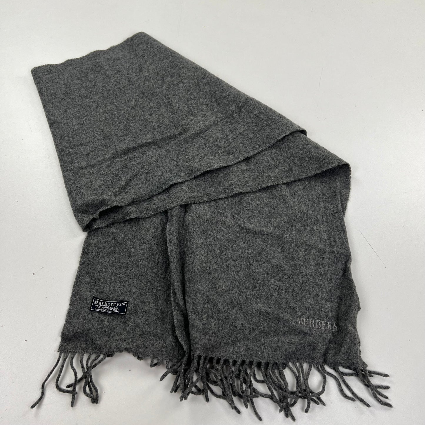 Burberry Schal Scarf Muffler Lambswool Wool