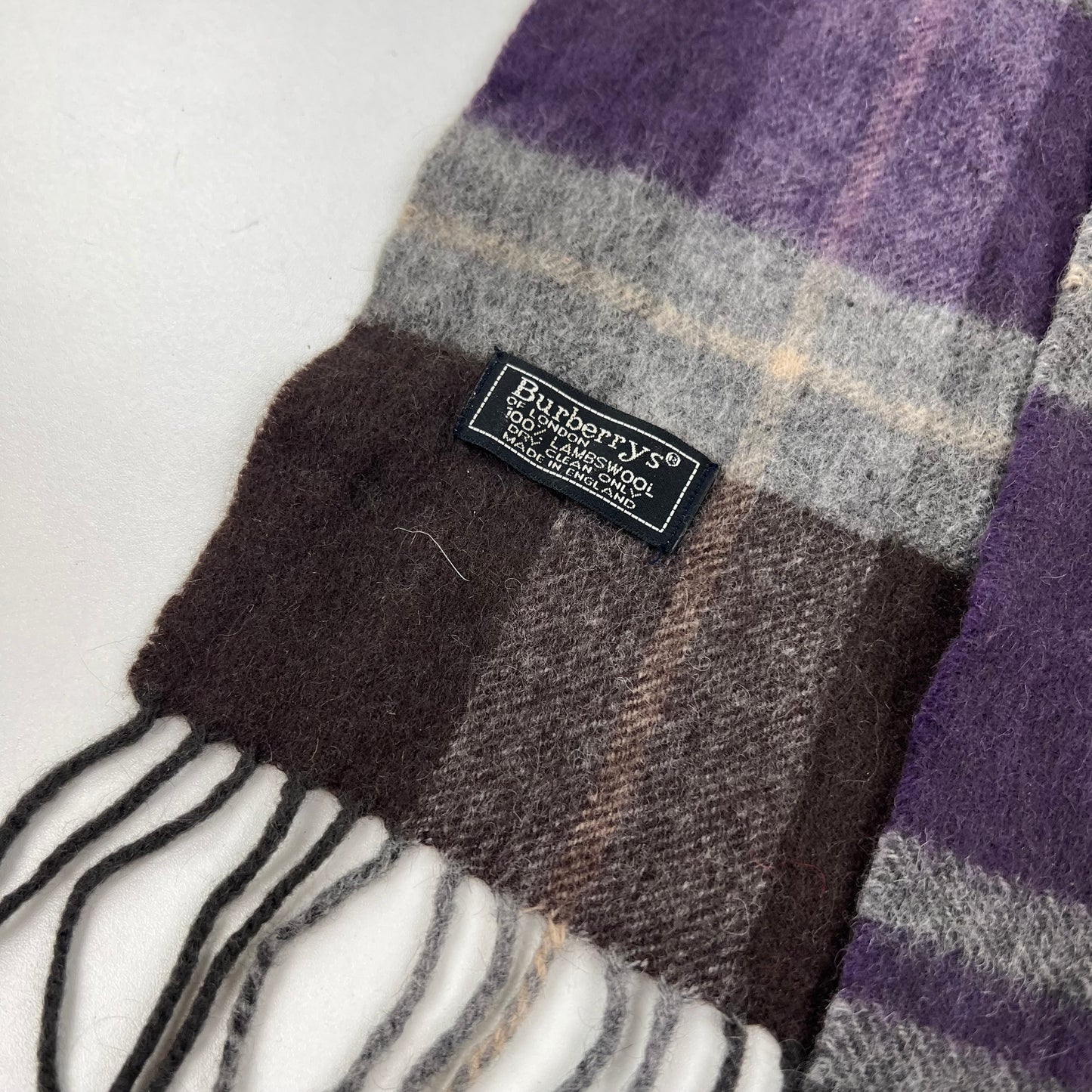 Burberry Schal Scarf Muffler Lambswool Wool