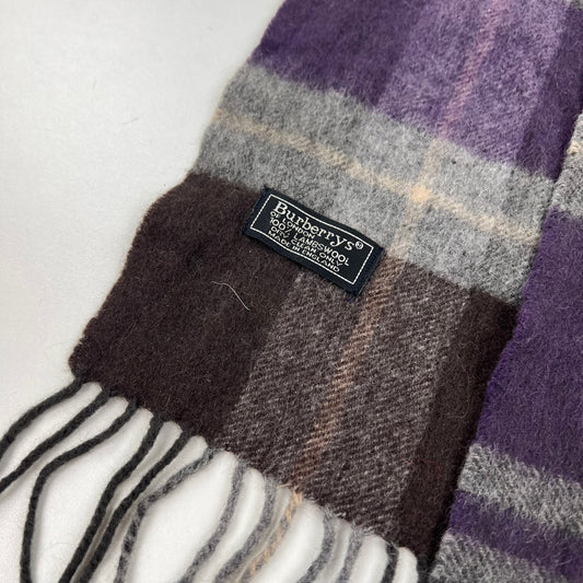 Burberry Schal Scarf Muffler Lambswool Wool