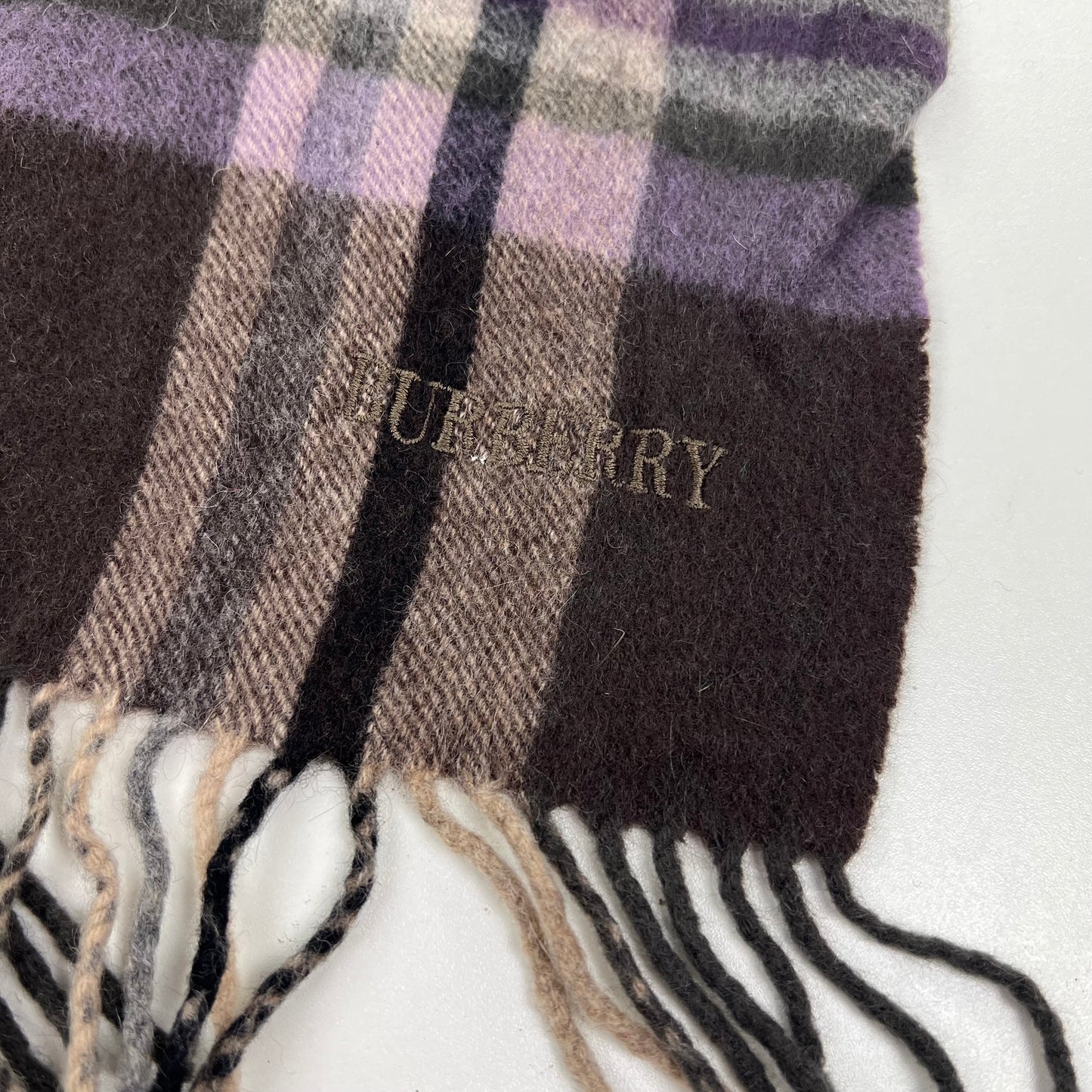 Burberry Schal Scarf Muffler Lambswool Wool