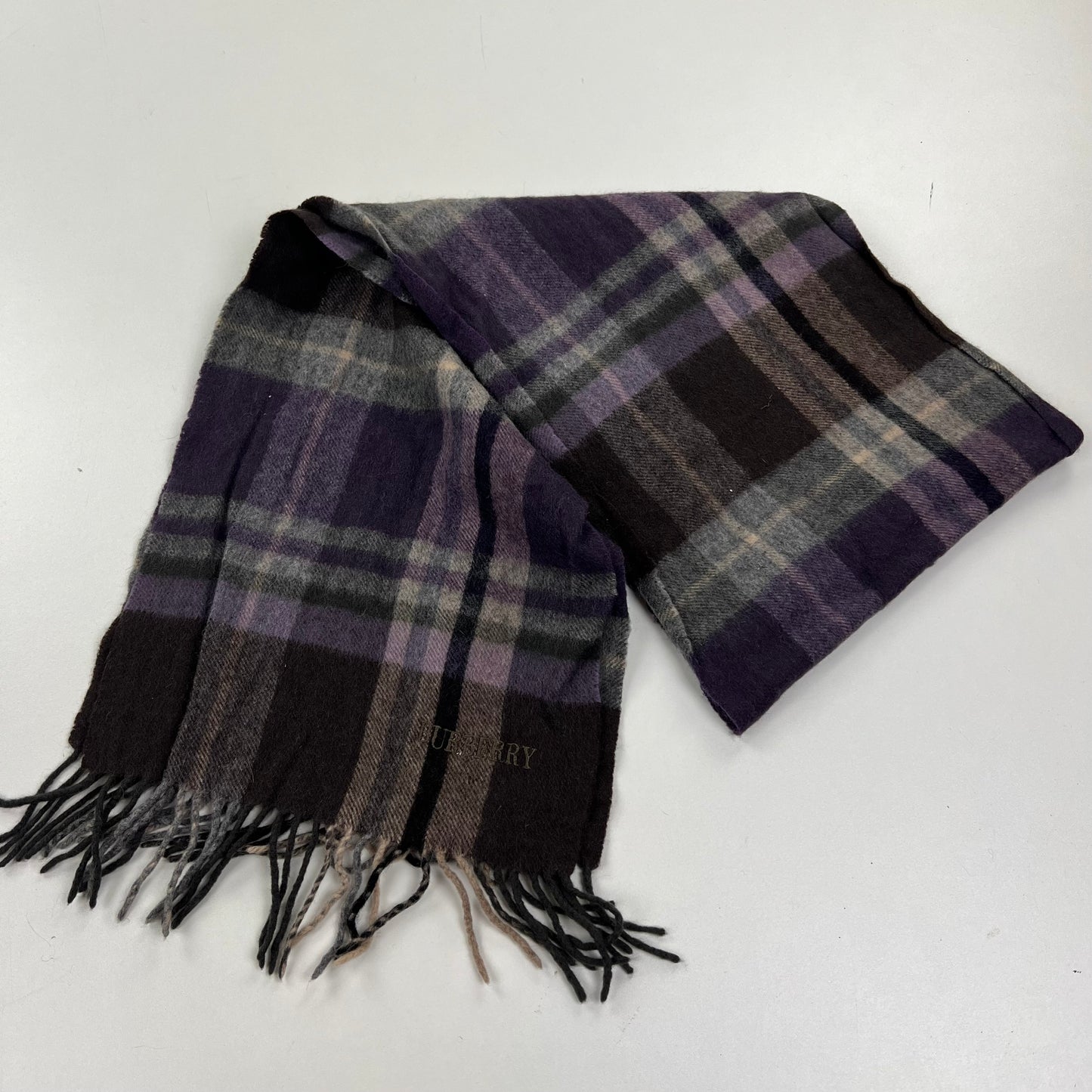 Burberry Schal Scarf Muffler Lambswool Wool