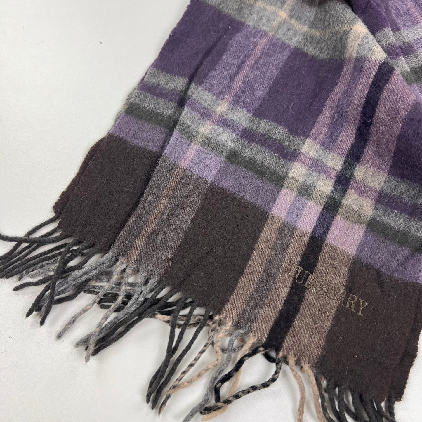 Burberry Schal Scarf Muffler Lambswool Wool