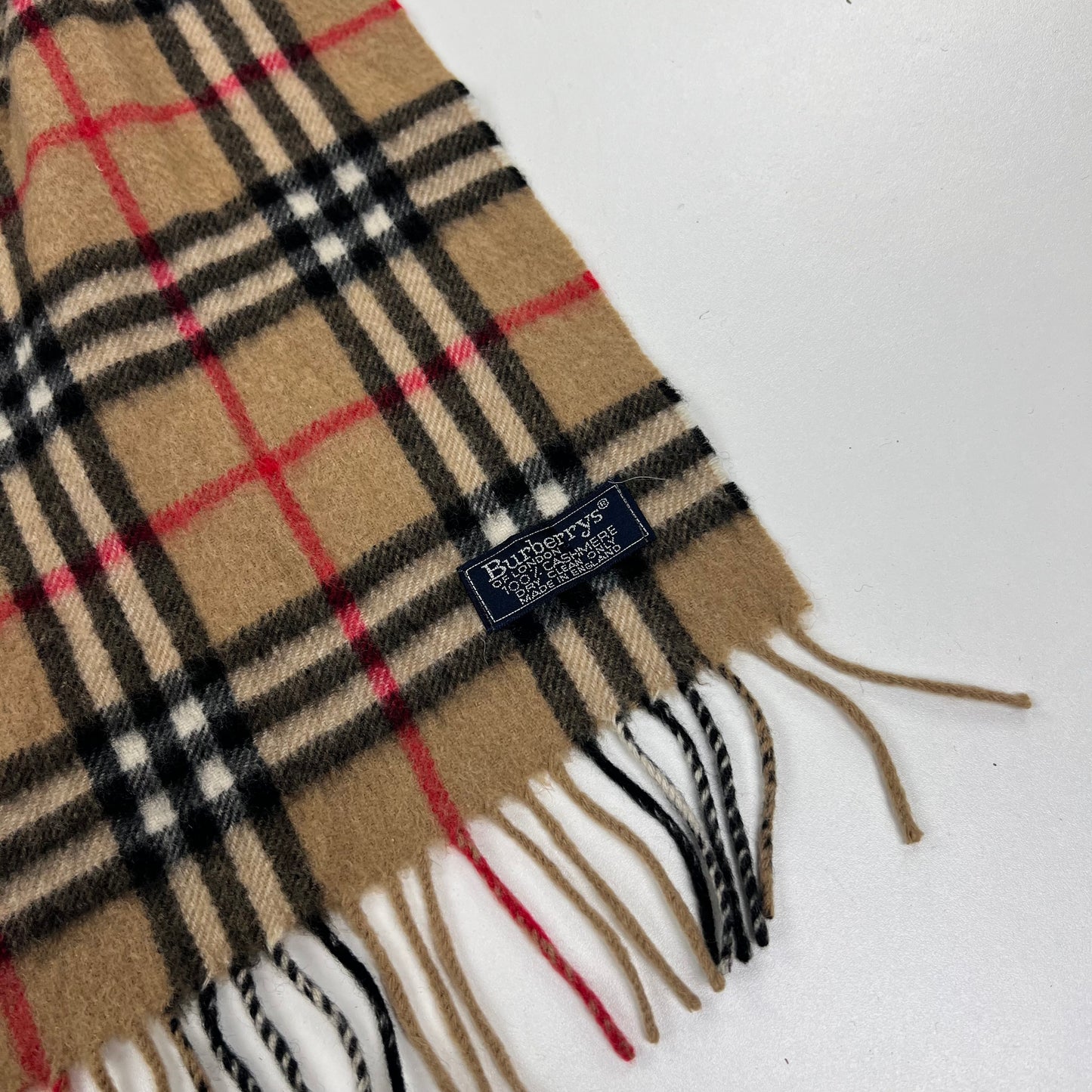 Burberry Schal Scarf Muffler Cashmere Kashmir