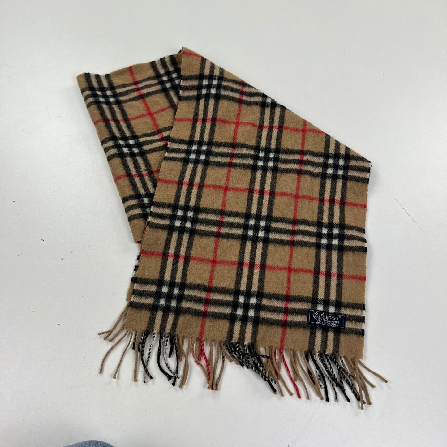 Burberry Schal Scarf Muffler Cashmere Kashmir