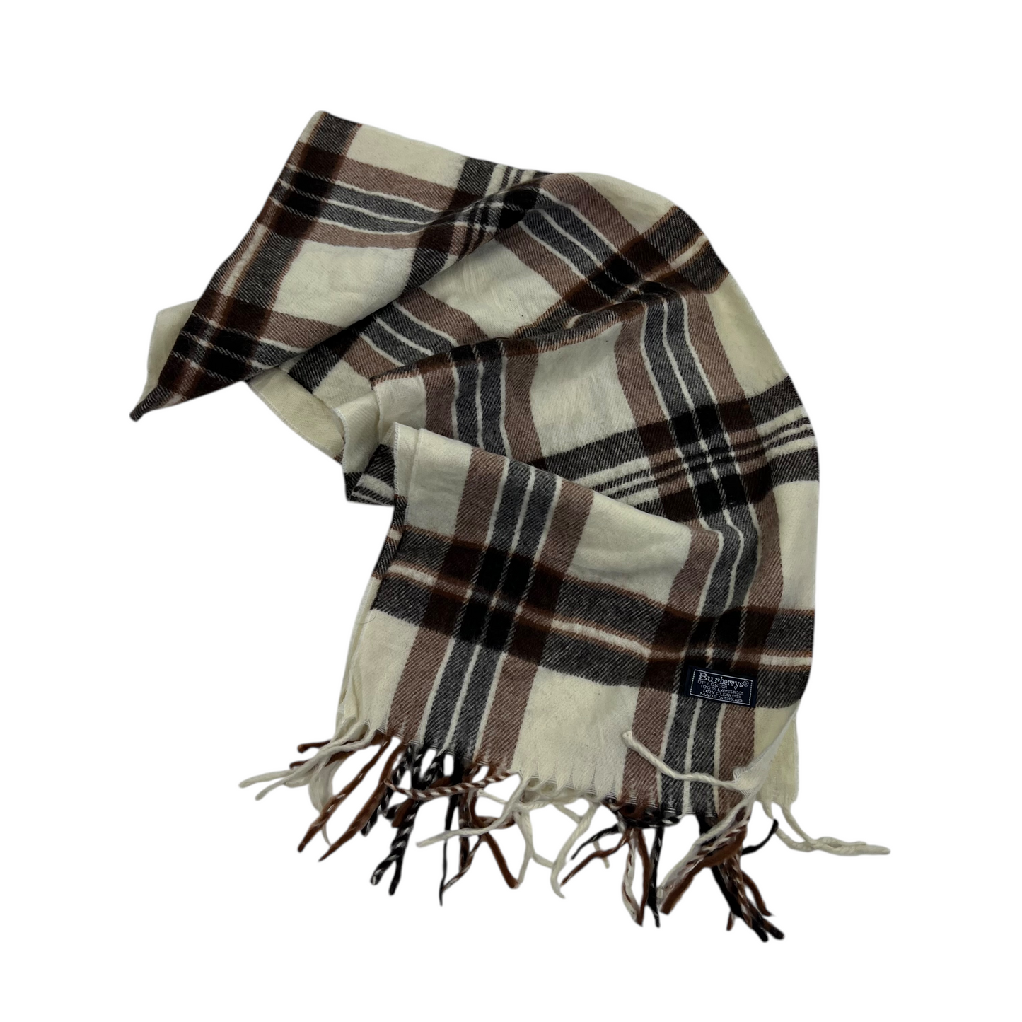 Burberry Scarf Lambswool Wool Muffler Schal