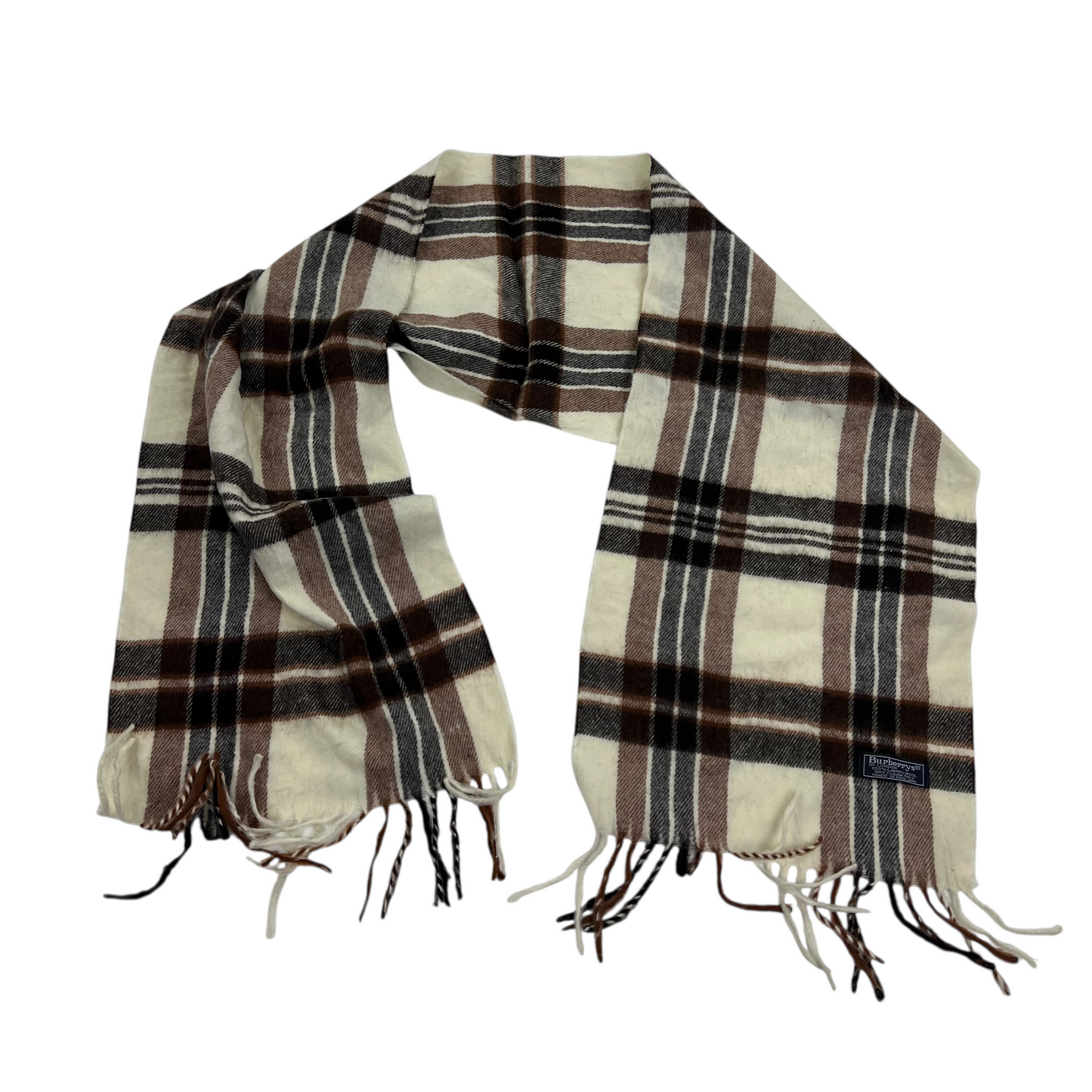 Burberry Scarf Lambswool Wool Muffler Schal