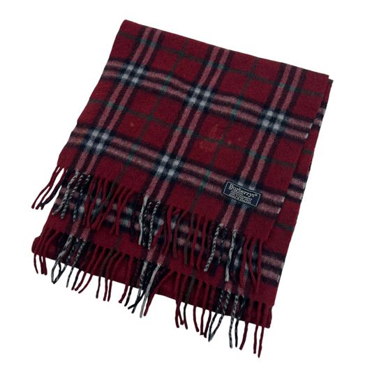 Burberry Scarf Cashmere Kashmir Muffler Schal
