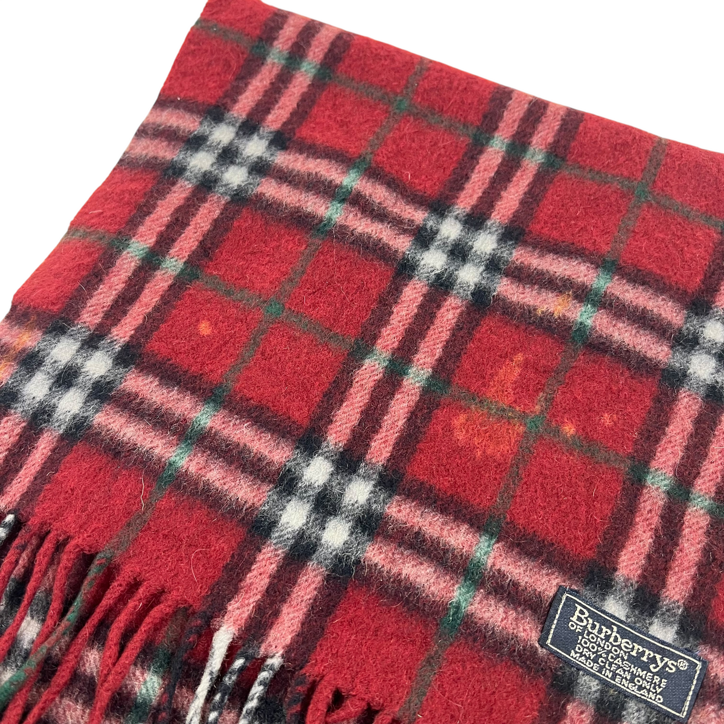 Burberry Scarf Cashmere Kashmir Muffler Schal