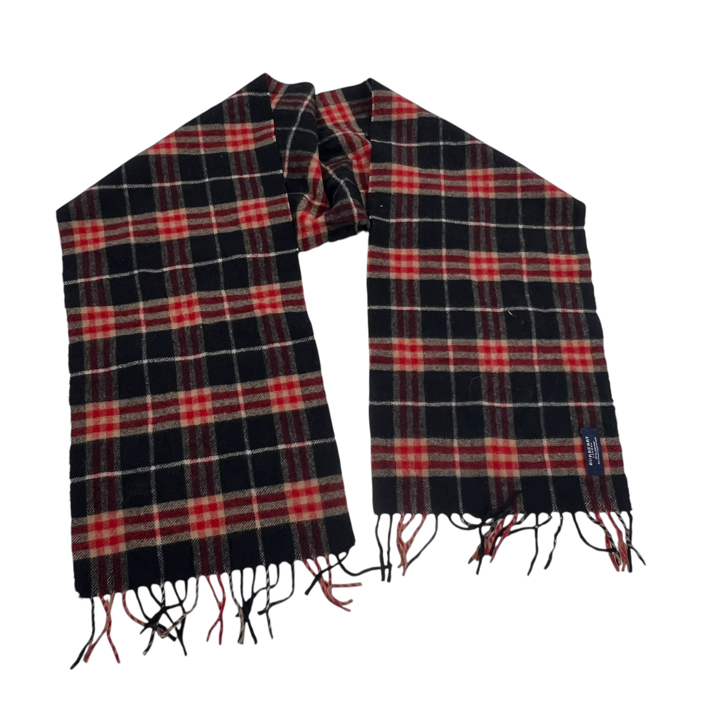 Burberry Scarf Lambswool Wool Muffler Schal
