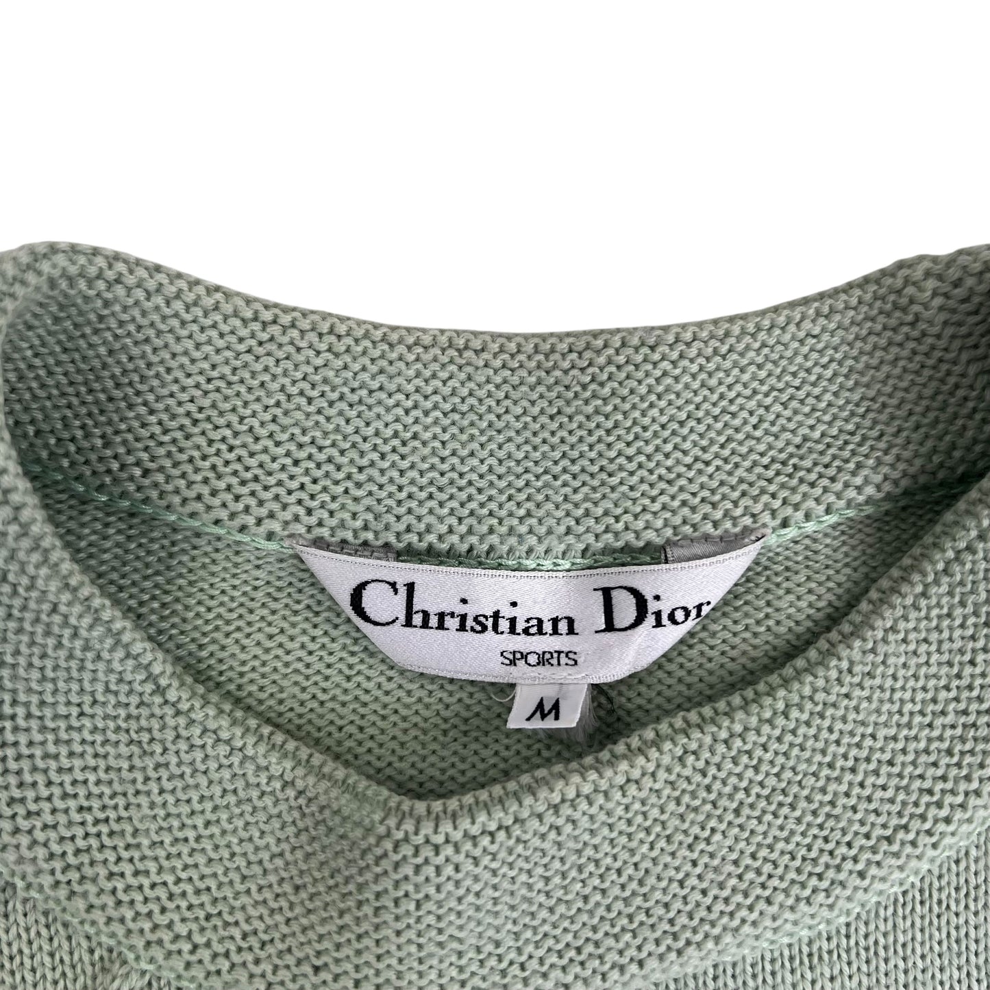 Christian Dior Knit Sweater - Women L Sweaters Dior coat outerwear pufferseason second hand vintage shop österreich germany deutschland angebot daunenjacke winterjacke jacke