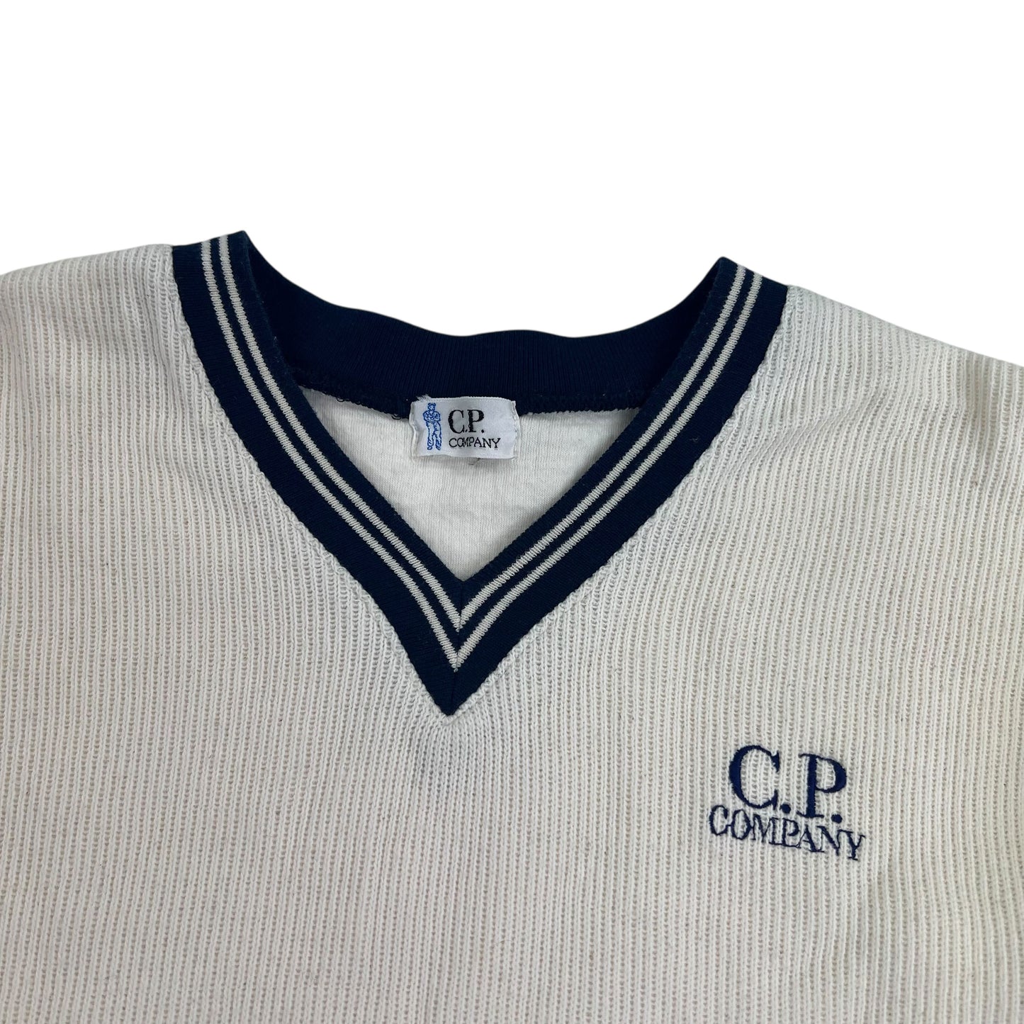 C.P. Company Longsleeve Shirt V-Neck Sweater - S Sweaters CP Company coat outerwear pufferseason second hand vintage shop österreich germany deutschland angebot daunenjacke winterjacke jacke