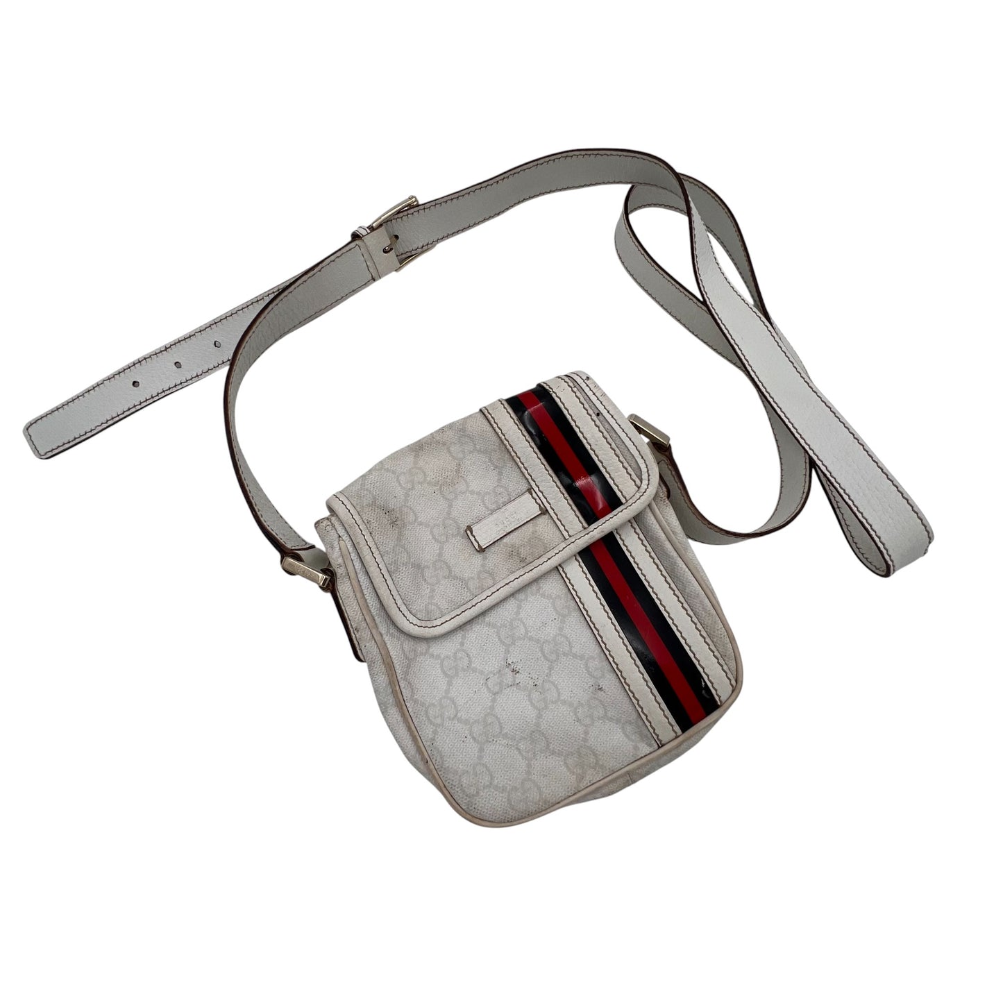 Gucci GG Canvas Crossbody Sidebag Shoulder Bag