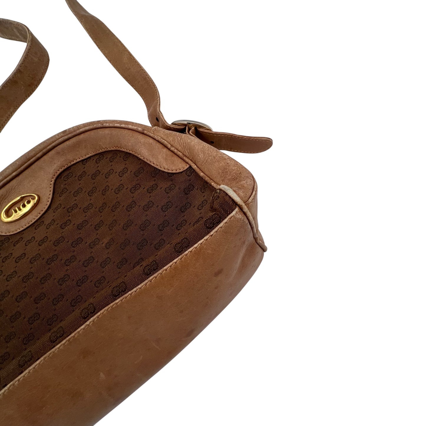 80s Gucci Milano GG Shoulder Crossbody Bag