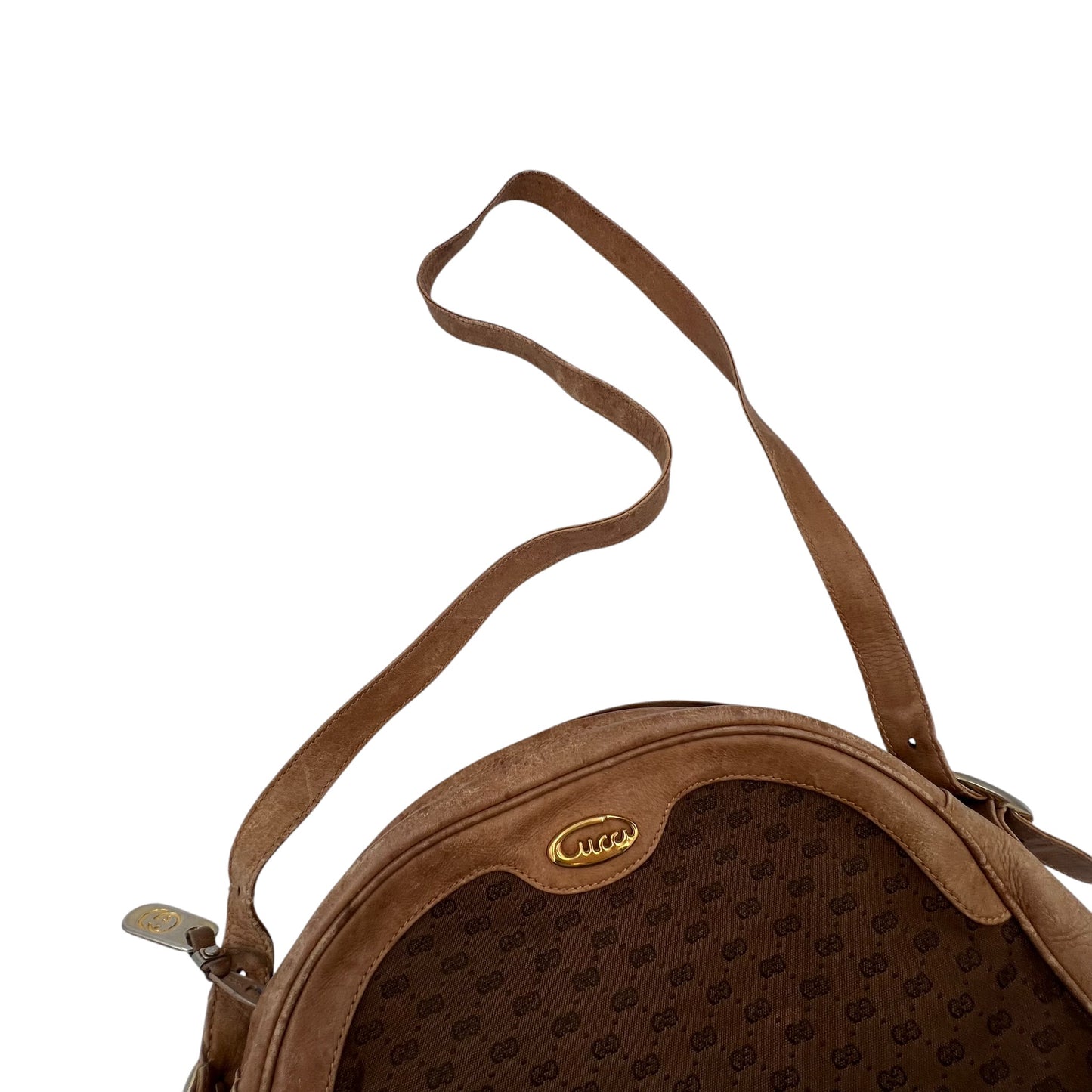 80s Gucci Milano GG Shoulder Crossbody Bag