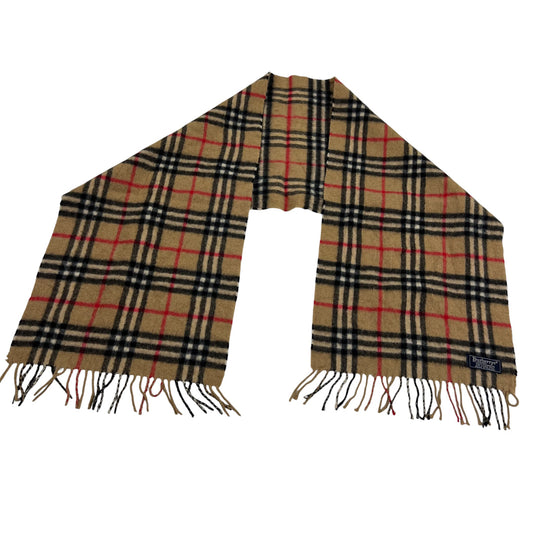 Burberry London Cashmere Kashmir Wool Scarf Schal Muffler