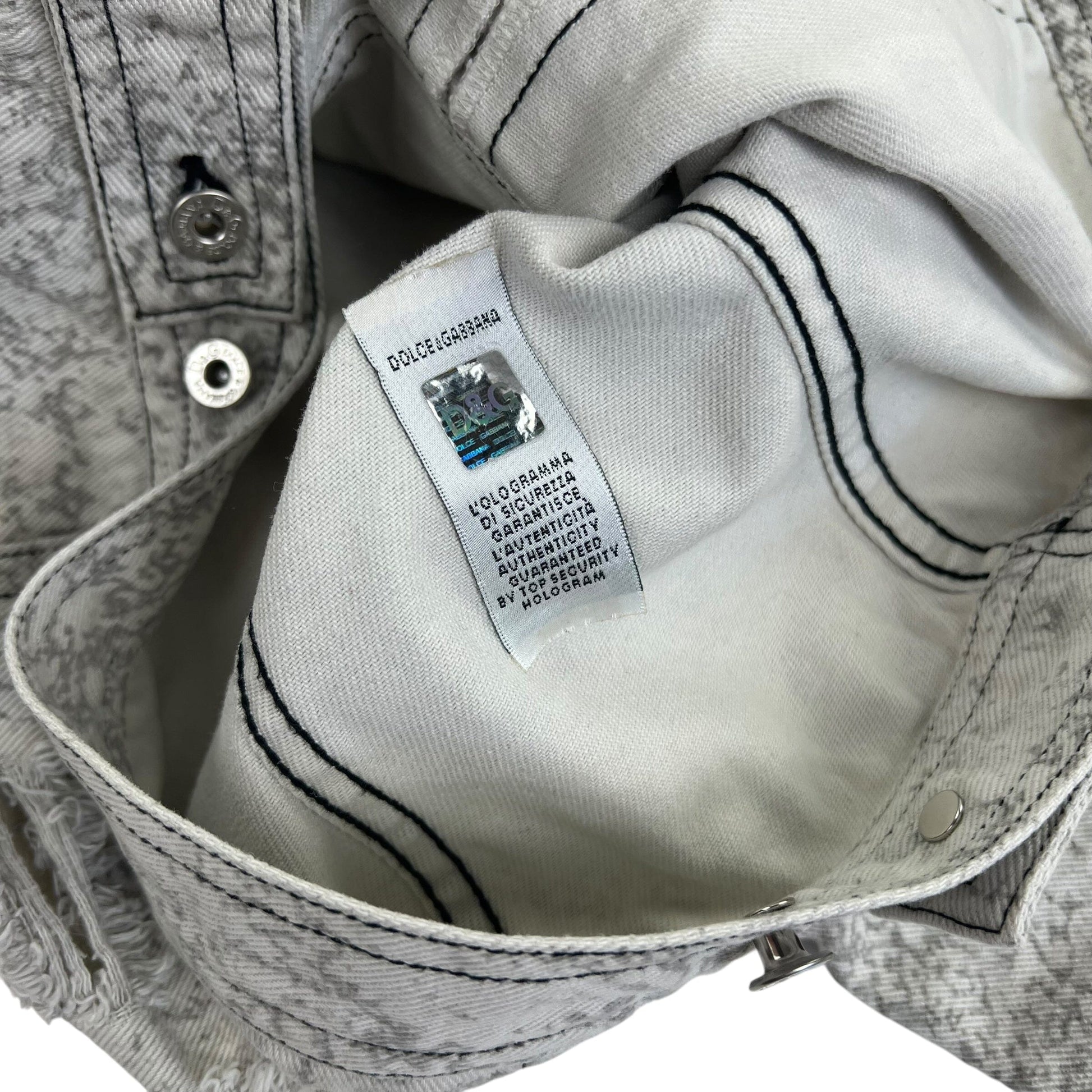 Dolce & Gabbana Jeans Jacket Windbreaker - women XS Windbreakers Dolce & Gabbana coat outerwear pufferseason second hand vintage shop österreich germany deutschland angebot daunenjacke winterjacke jacke