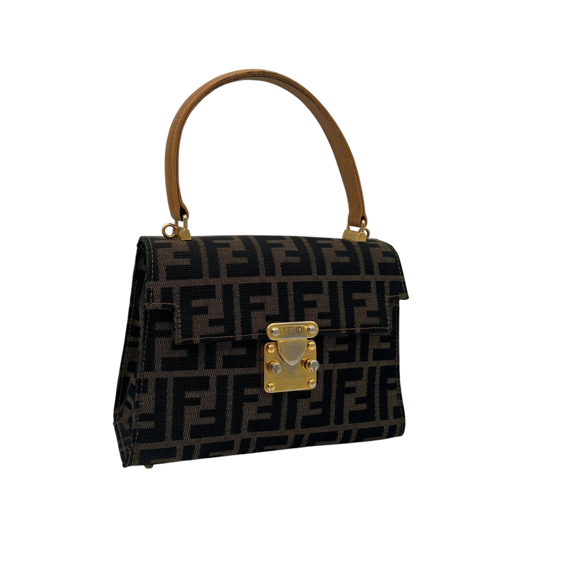 Fendi Zucca Canvas Bag Vintage Designer Bags Fendi coat outerwear pufferseason second hand vintage shop österreich germany deutschland angebot daunenjacke winterjacke jacke