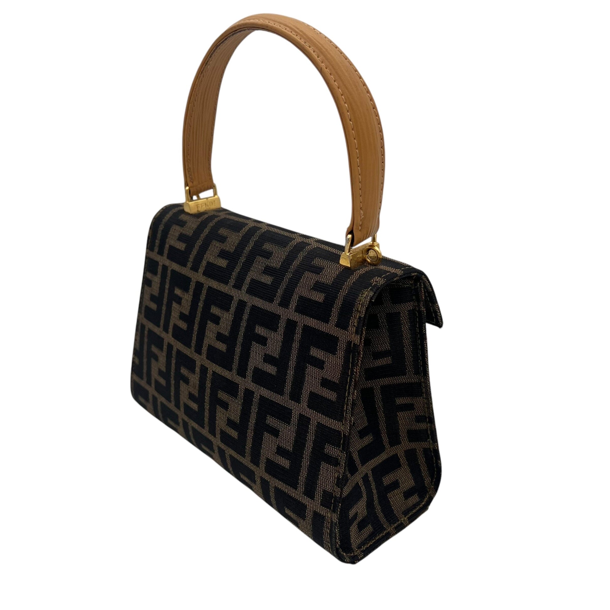 Fendi Zucca Canvas Bag Vintage Designer Bags Fendi coat outerwear pufferseason second hand vintage shop österreich germany deutschland angebot daunenjacke winterjacke jacke