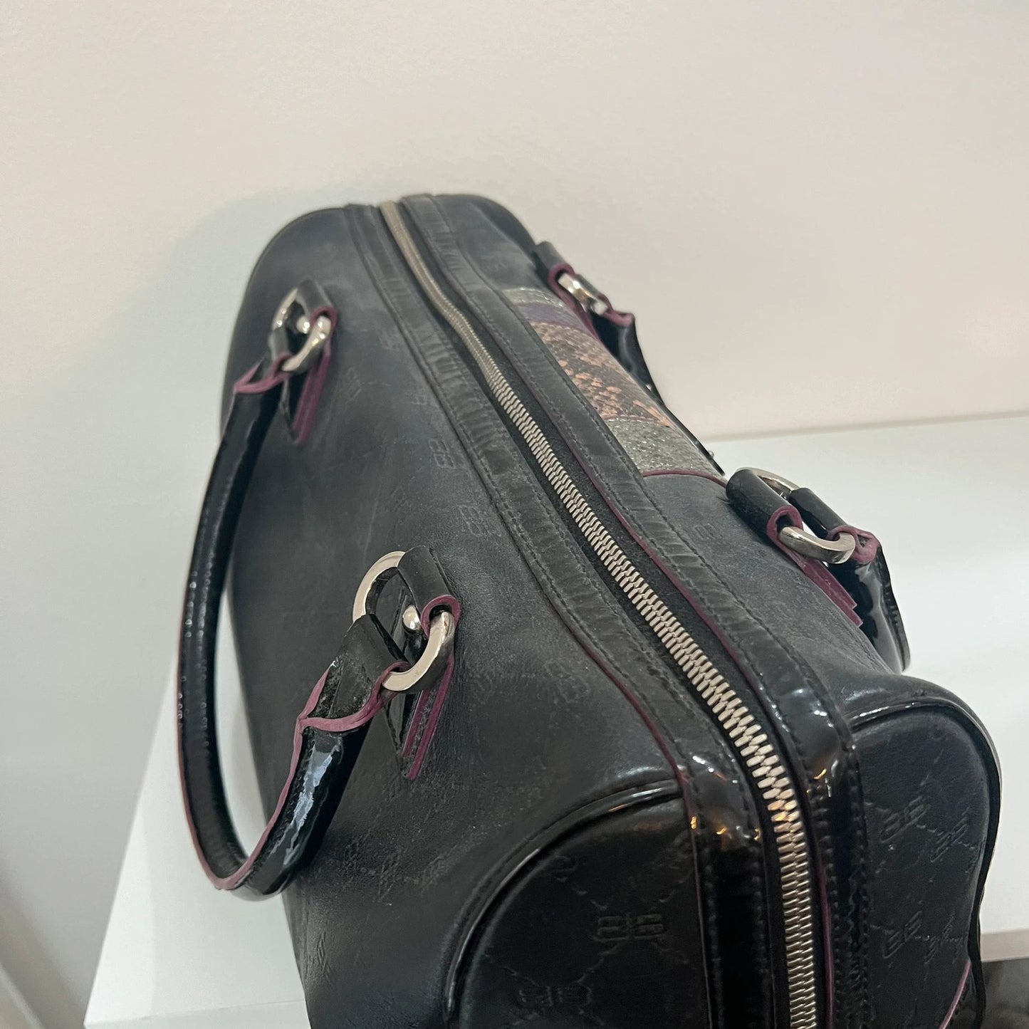 Rare Balenciaga Paris Handle Bowling Bag