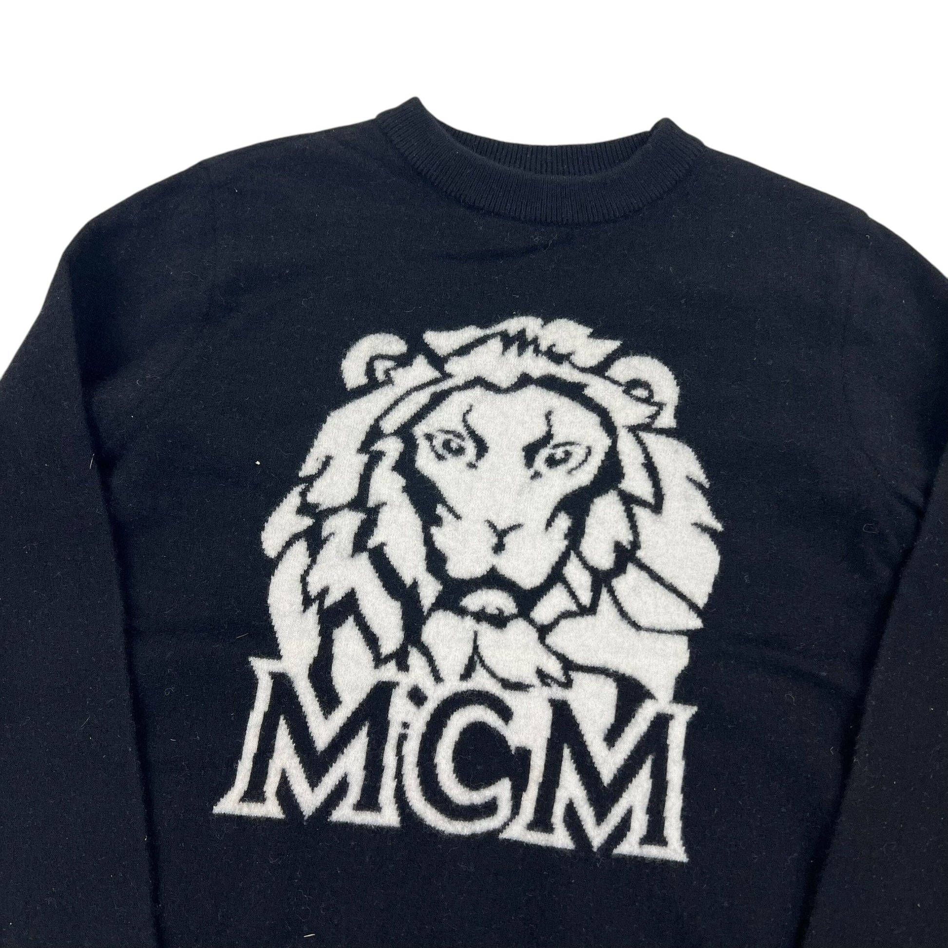 MCM Lion Wool Sweater - Women S Sweaters MCM coat outerwear pufferseason second hand vintage shop österreich germany deutschland angebot daunenjacke winterjacke jacke