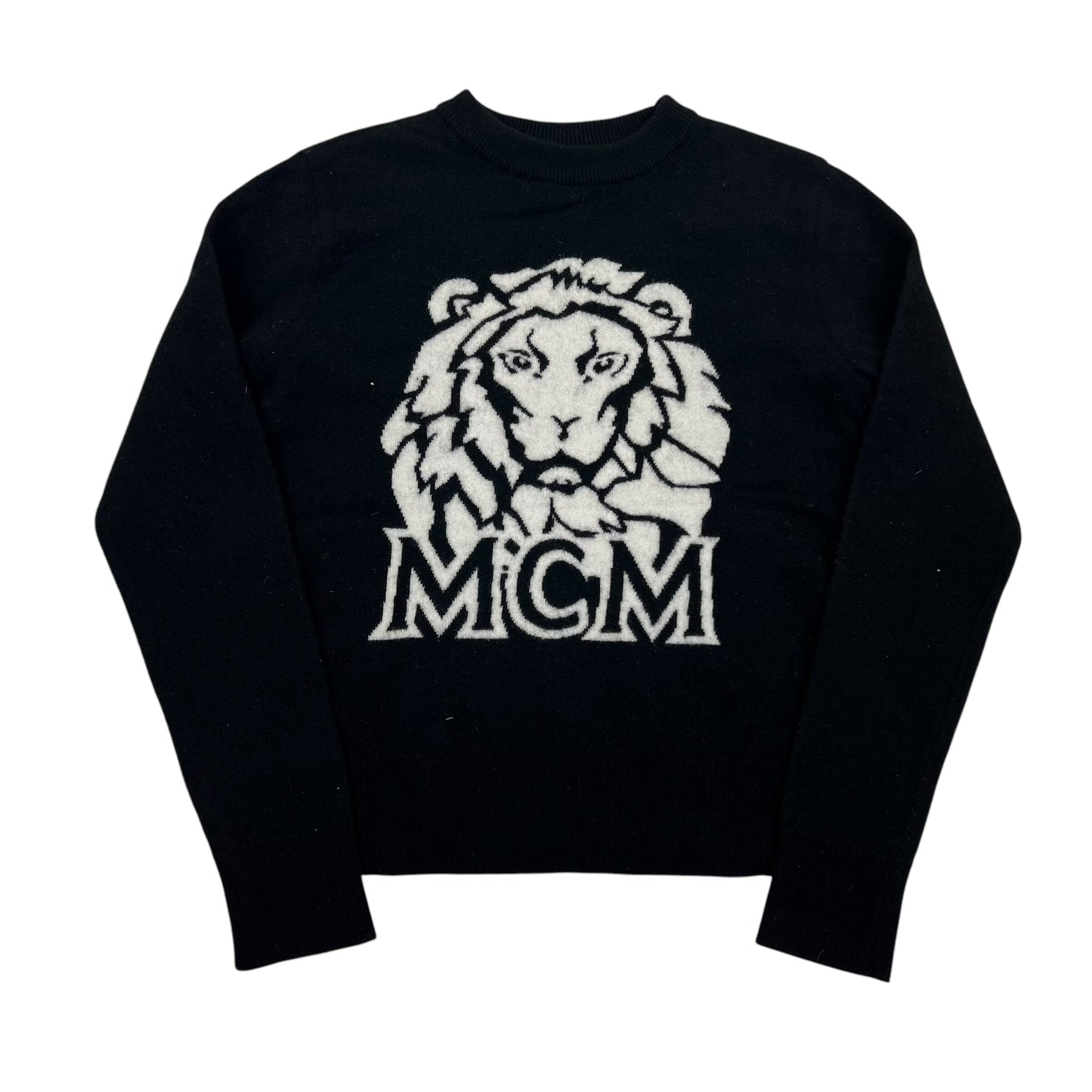 MCM Lion Wool Sweater - Women S Sweaters MCM coat outerwear pufferseason second hand vintage shop österreich germany deutschland angebot daunenjacke winterjacke jacke